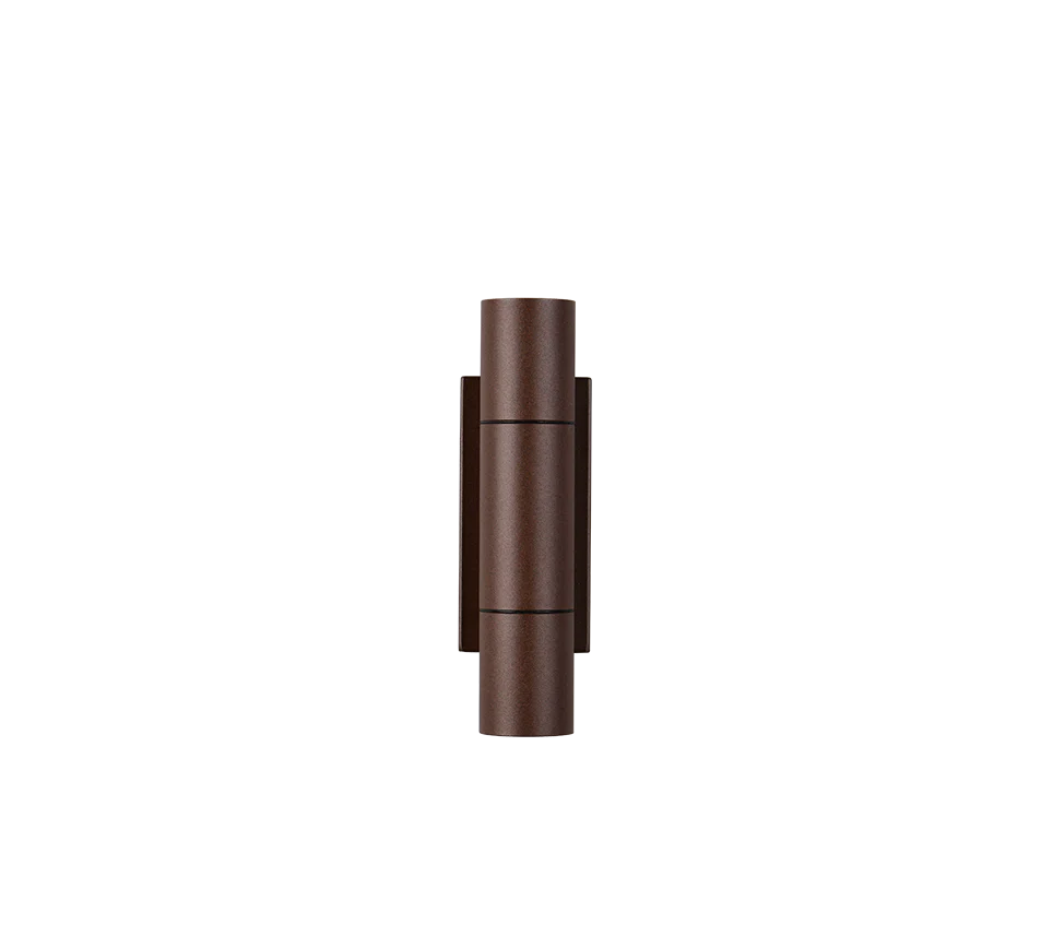 Yamuna Up/ Down Outdoor Wall Light- Rusty/ White/ Anthracite Finish - Image 20
