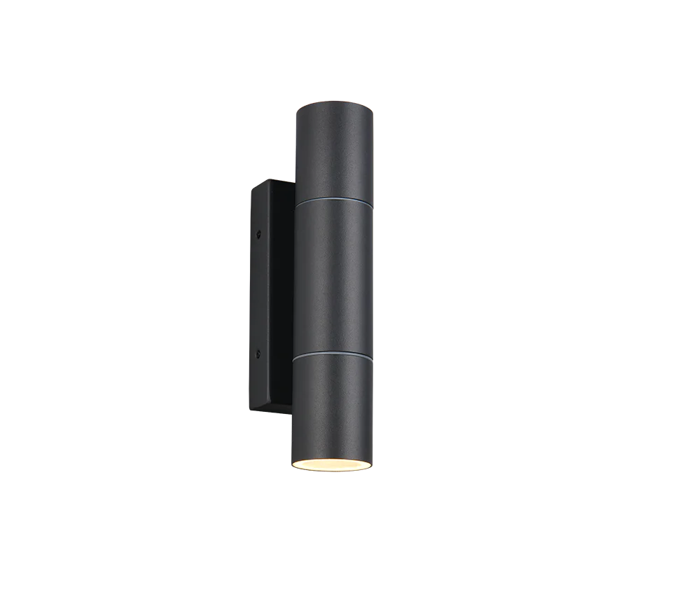Yamuna Up/ Down Outdoor Wall Light- Rusty/ White/ Anthracite Finish - Image 3