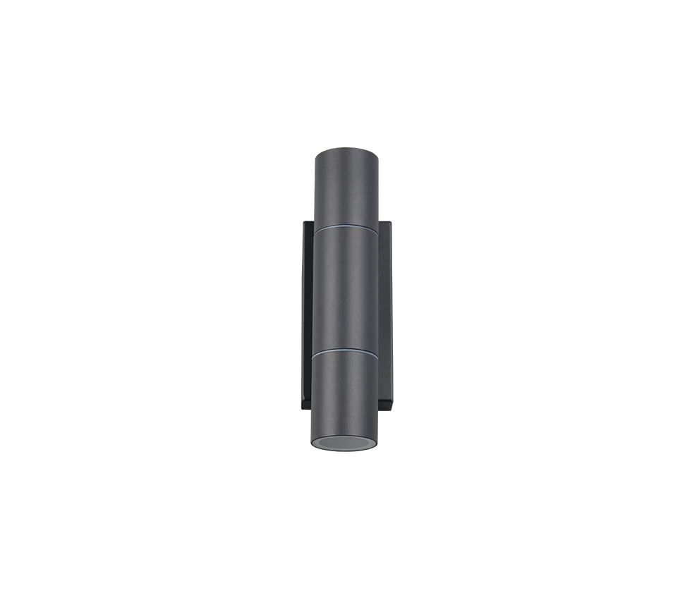 Yamuna Up/ Down Outdoor Wall Light- Rusty/ White/ Anthracite Finish - Image 6