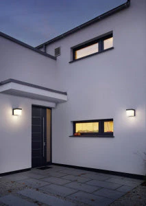 Yangtze Anthracite Outdoor LED Wall Light - Image 3