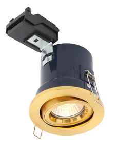 Yate Adjustable IP20 Fire Rated Recessed Downlight- Various Finishes - Image 9