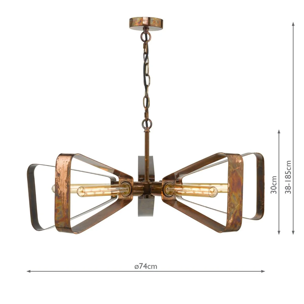 Yavanna 5lt Centre Fitting Oiled Copper - Image 4