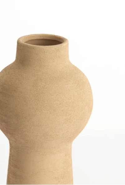 YECLA Vase Deco - Ceramics Light Peach - Image 2