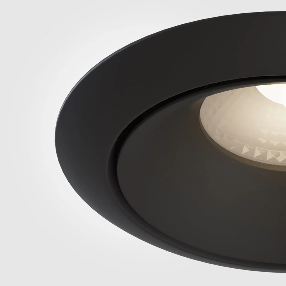 Yin Downlight 9W/12W - Black/White Finish - Image 2