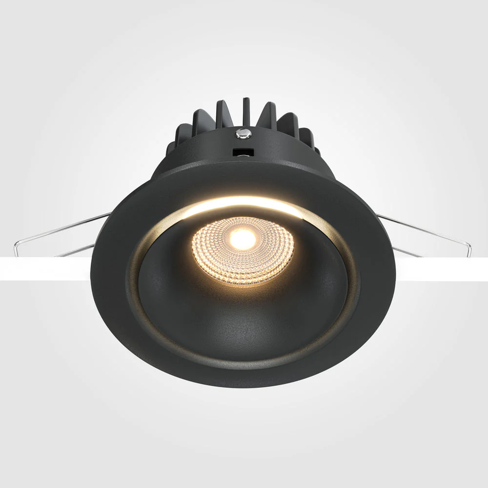 Yin Downlight 9W/12W - Black/White Finish - Image 4