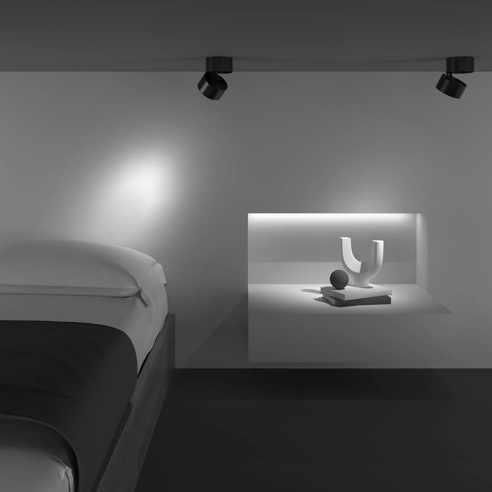 Yin Dimmable Spotlight 3000/4000K IP20 - Black/White - Image 7