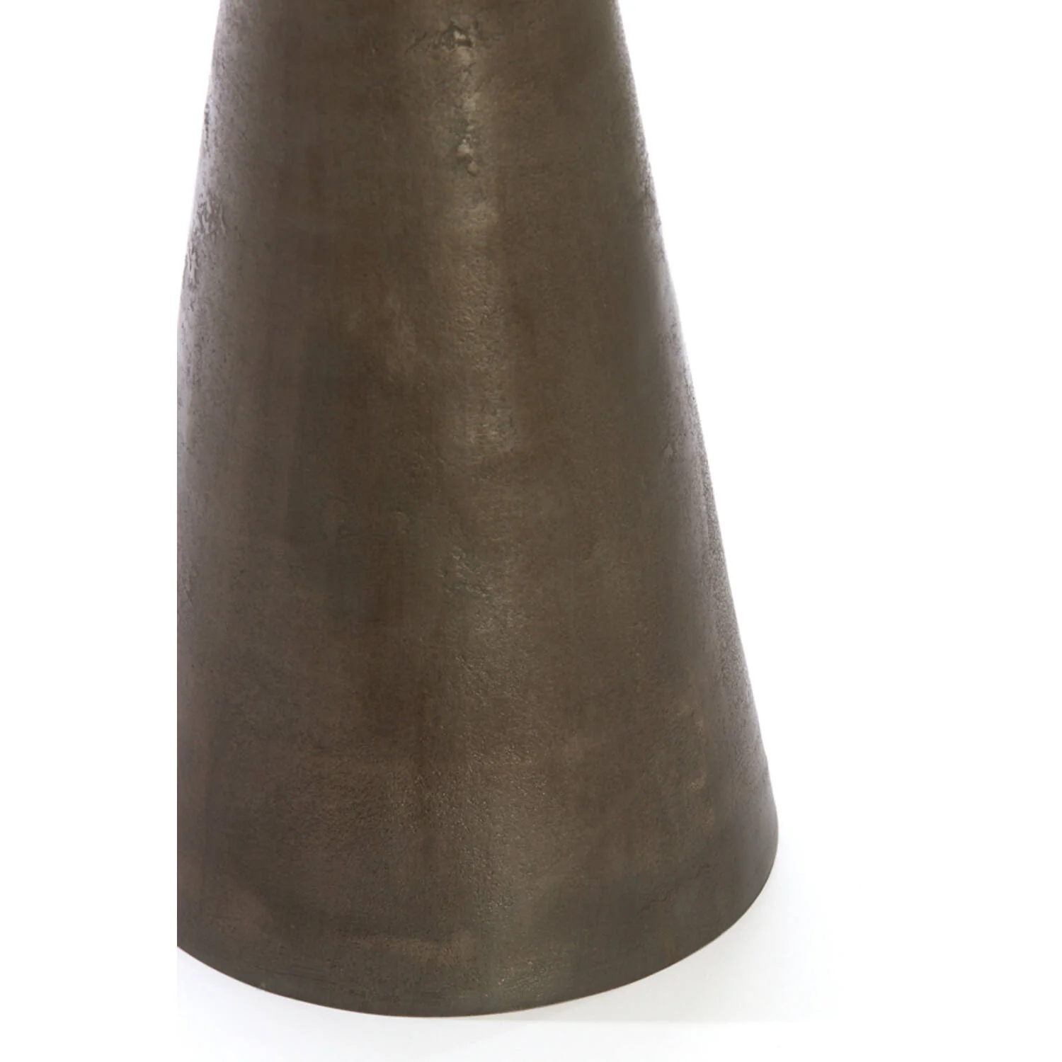 Ynez Side Table- Dark Brown Marble+Dark Brown - Image 3