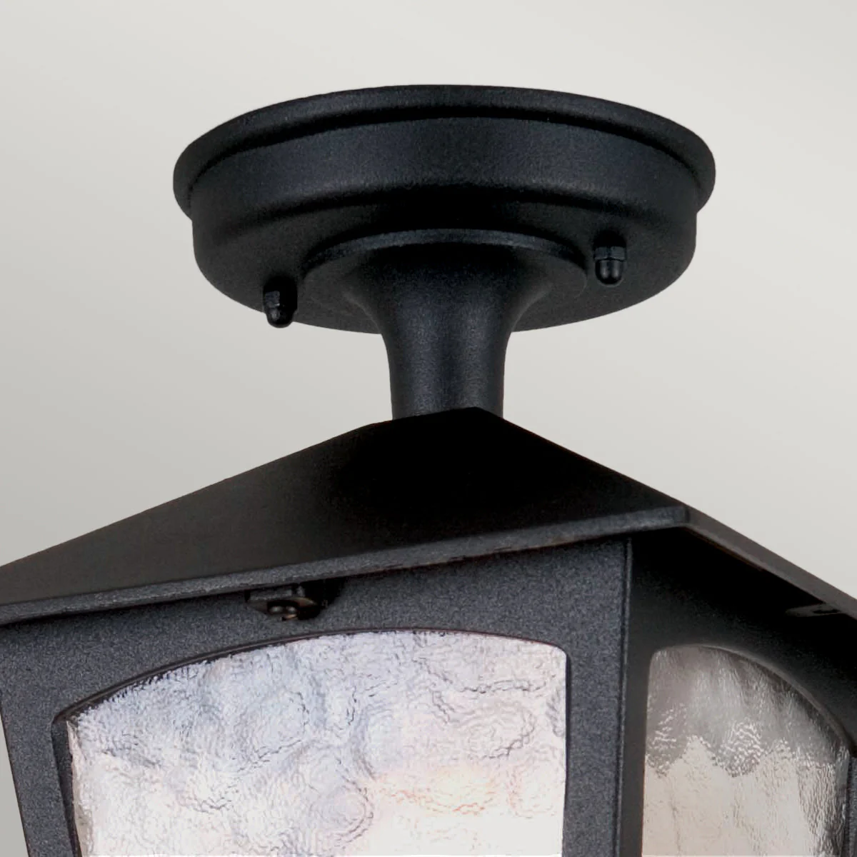 York Porch Lantern – Black Finish - Image 2