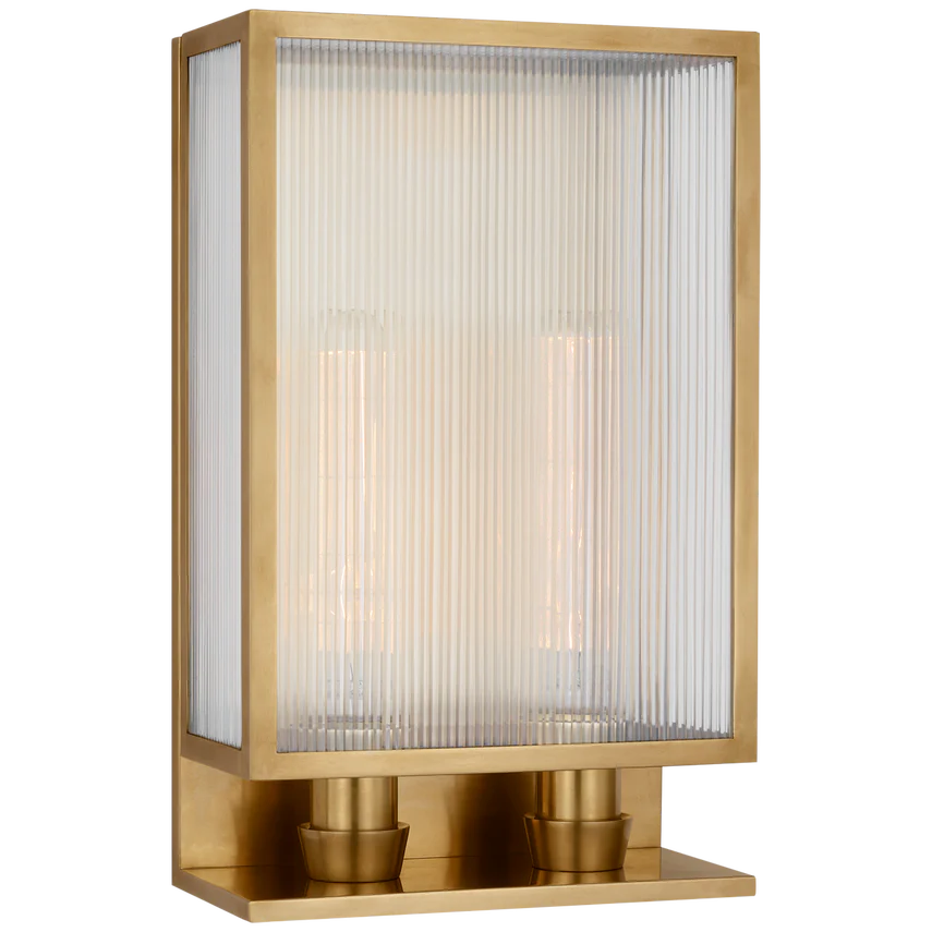 York Single/Double Wall Sconce - Brass - Image 2