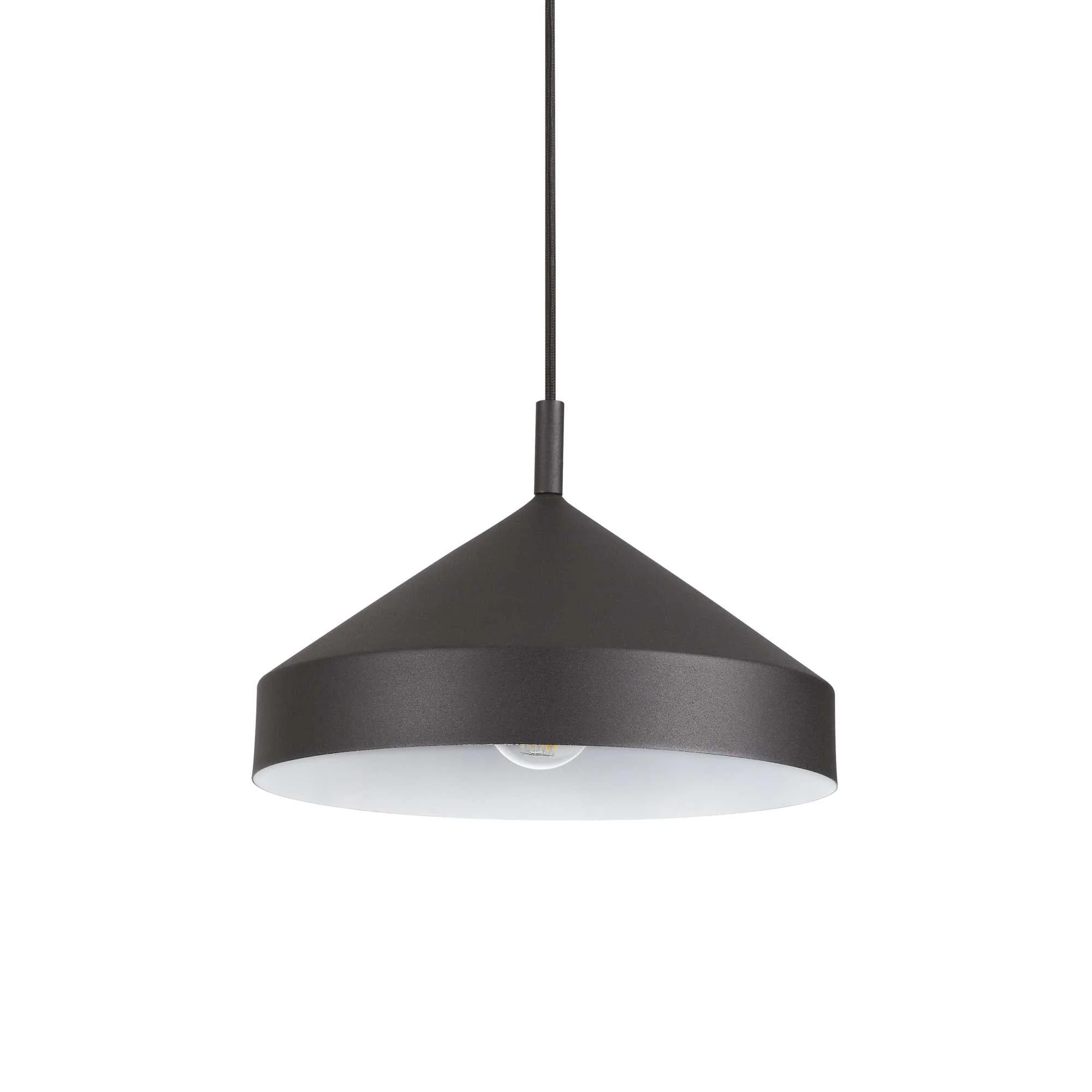 Yurta Pendant Light - White/Black Finish - Image 4