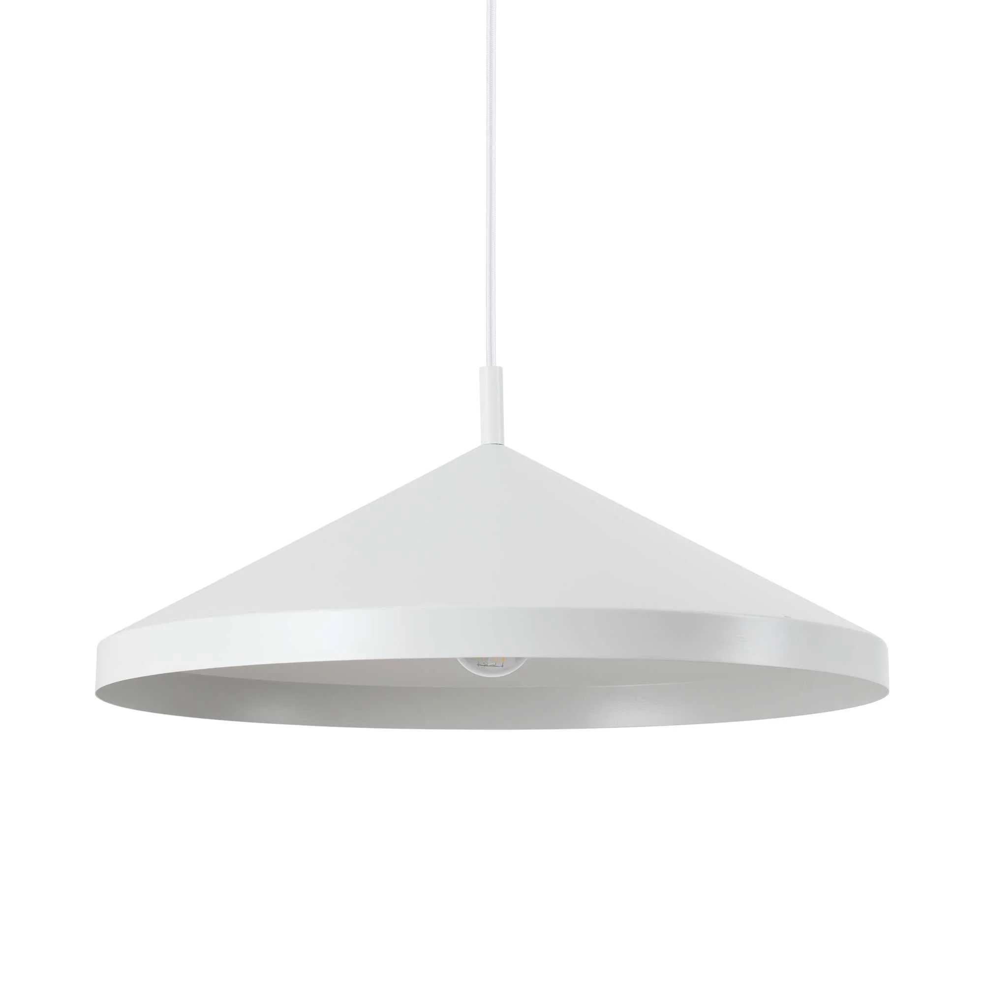 Yurta Pendant Light - White/Black Finish - Image 5