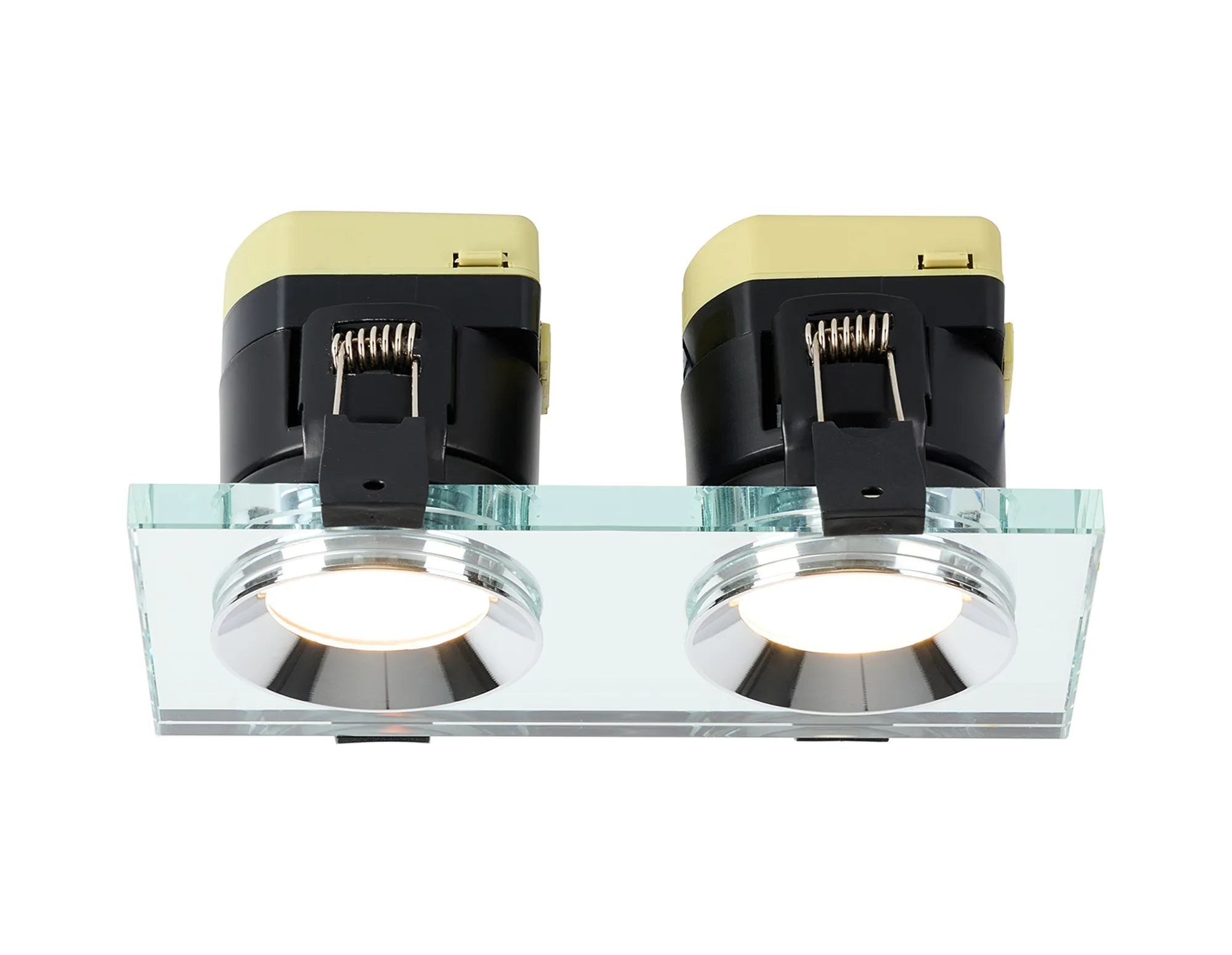 Zarya 8W Dual IP65 Crystal Fire-Rated Downlight - Rectangular - Image 2