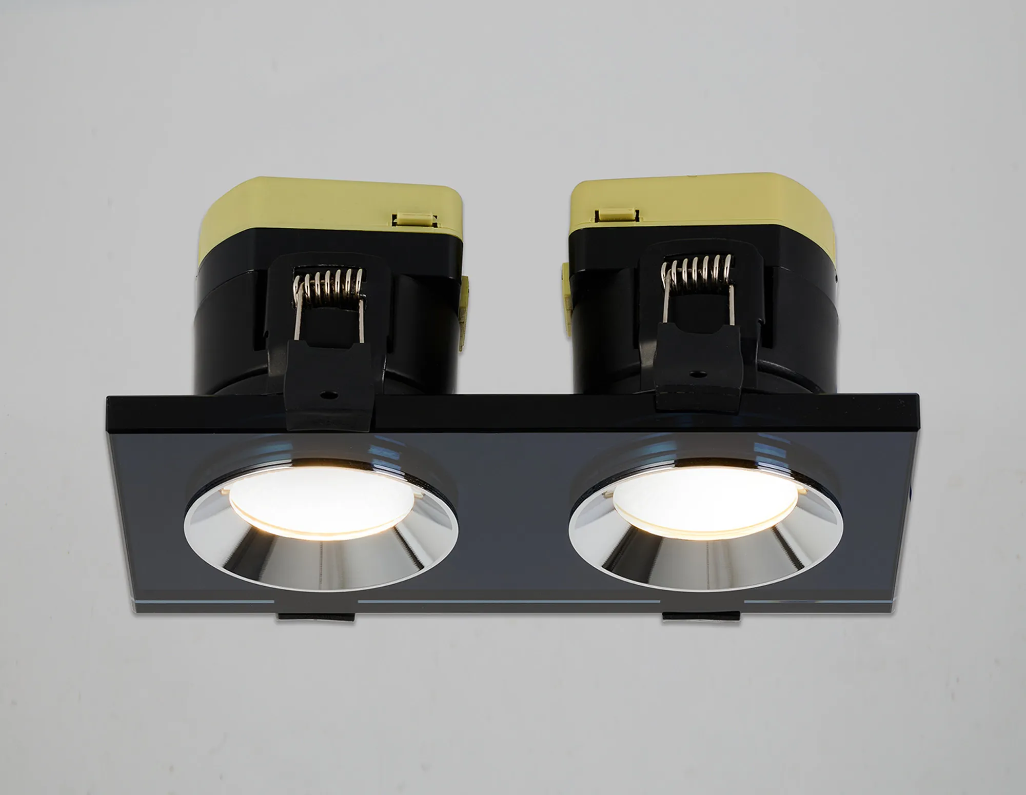 Zarya 8W Dual IP65 Crystal Fire-Rated Downlight - Rectangular - Image 4