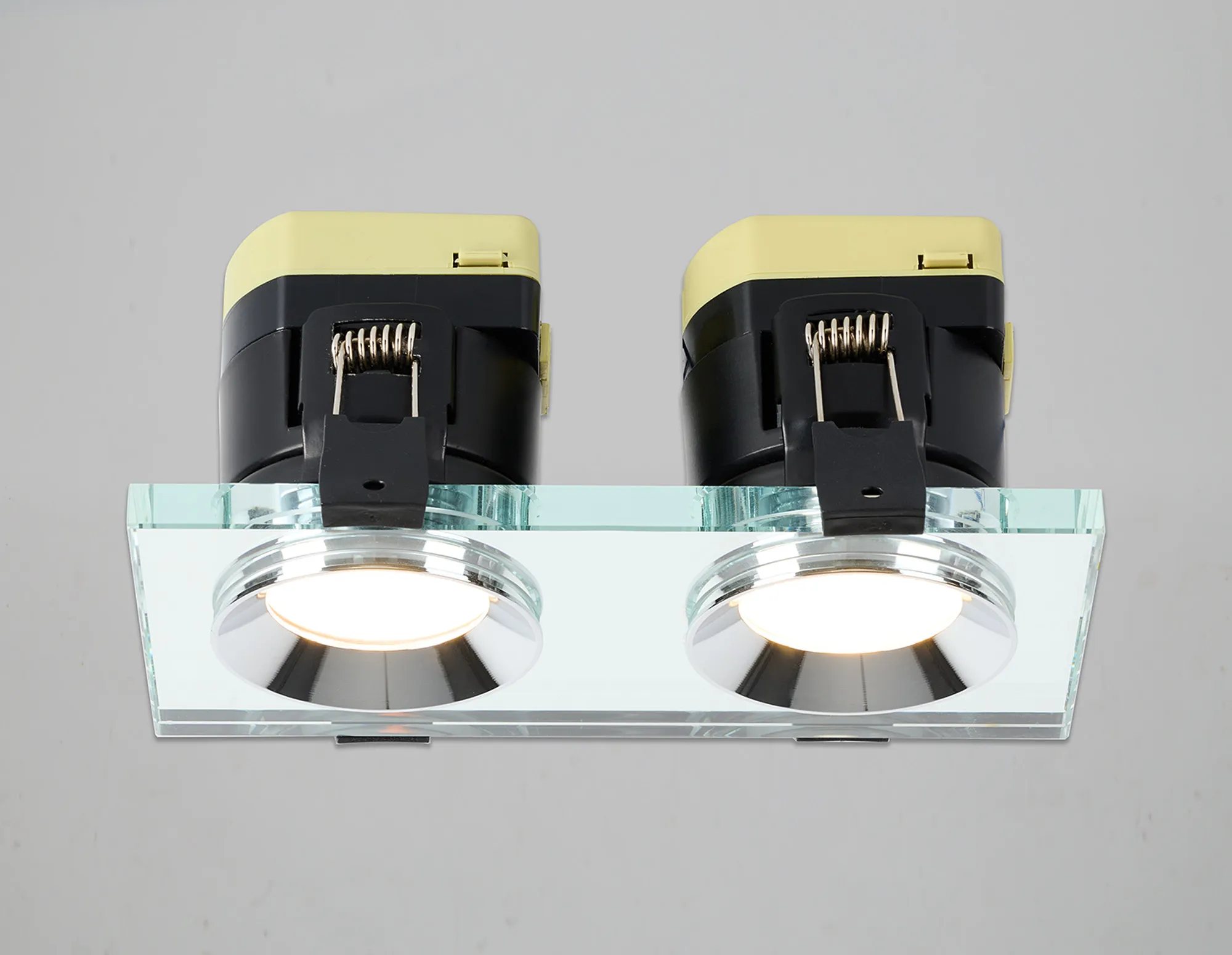 Zarya 8W Dual IP65 Crystal Fire-Rated Downlight - Rectangular - Image 5