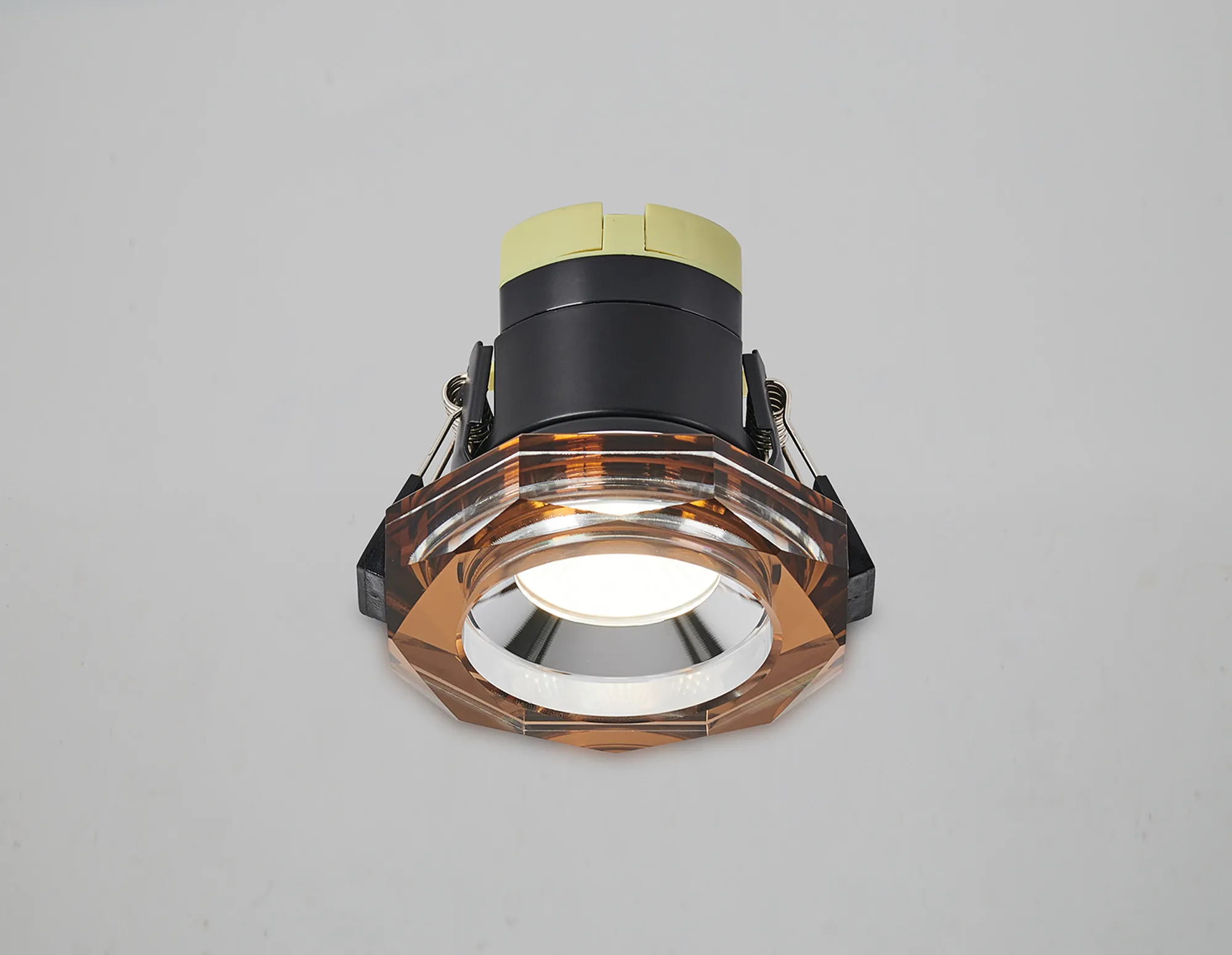 Zarya 8W IP65 Crystal Bubble Fire-Rated Downlight - Octagonal - Image 3