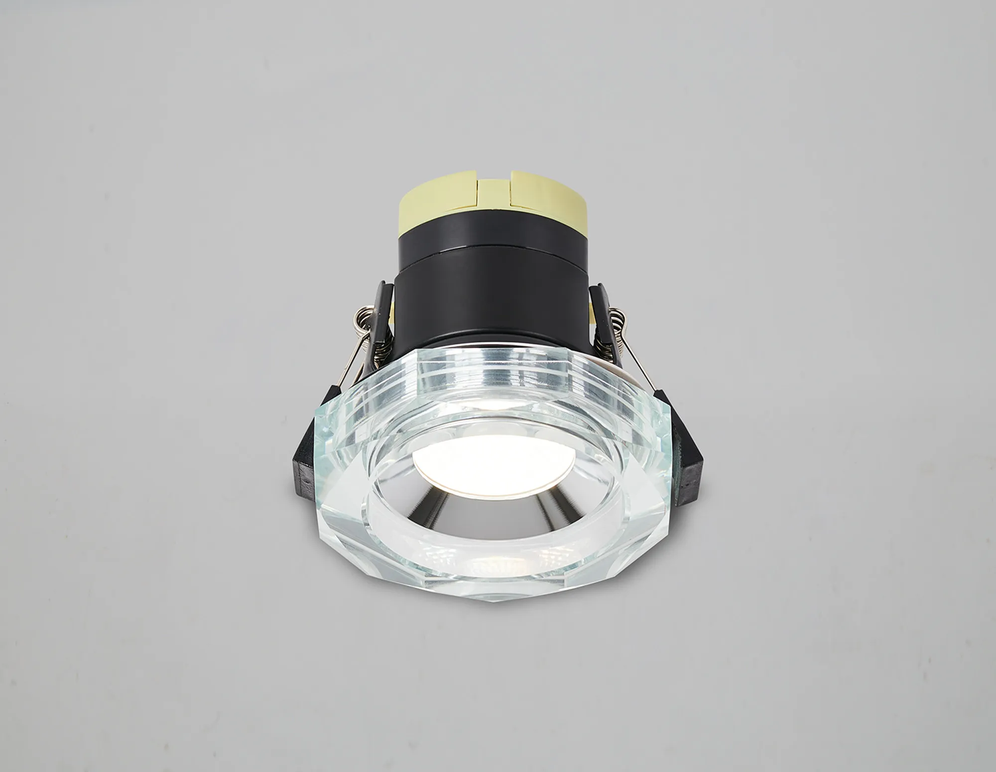 Zarya 8W IP65 Crystal Bubble Fire-Rated Downlight - Octagonal - Image 4