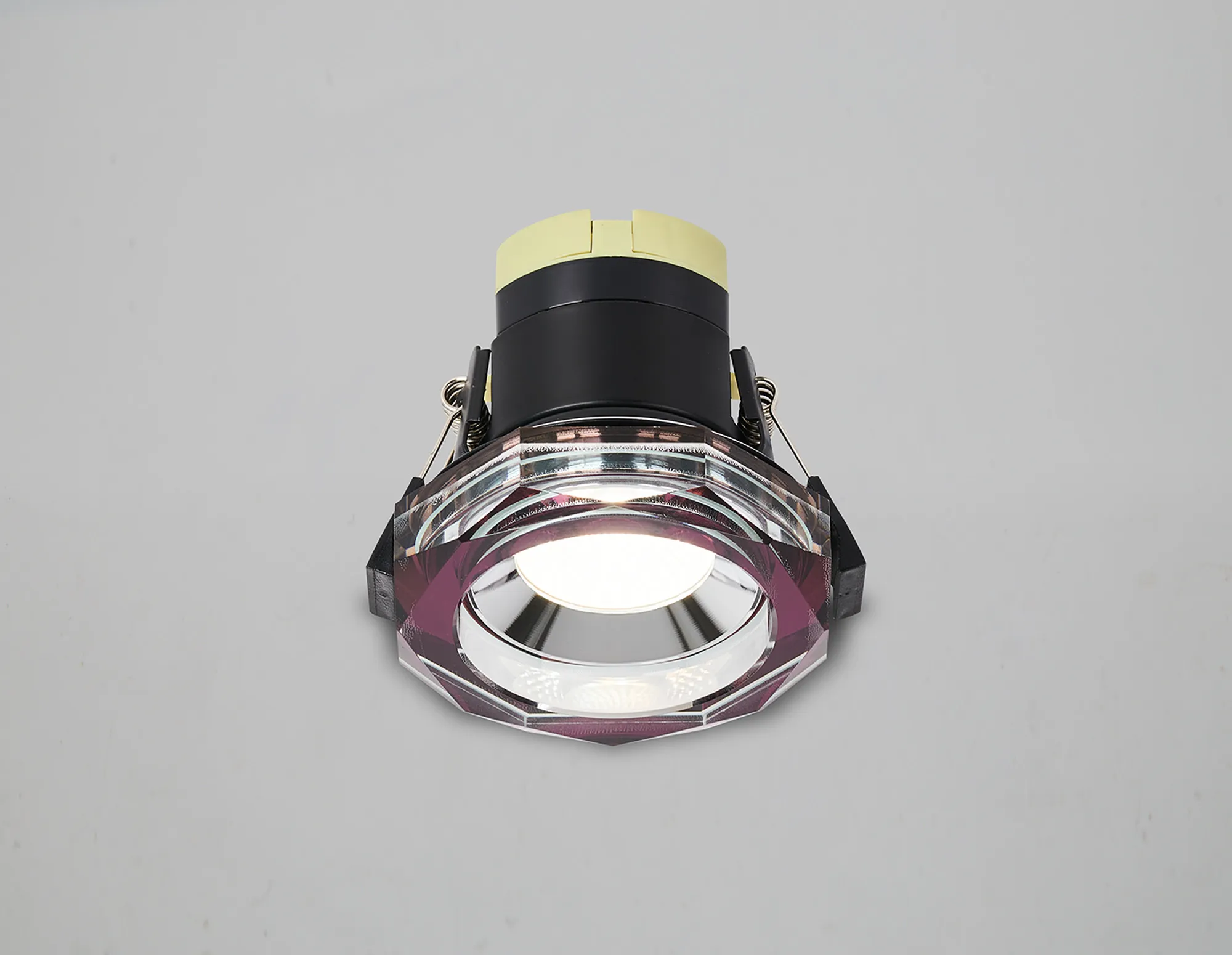 Zarya 8W IP65 Crystal Bubble Fire-Rated Downlight - Octagonal - Image 5