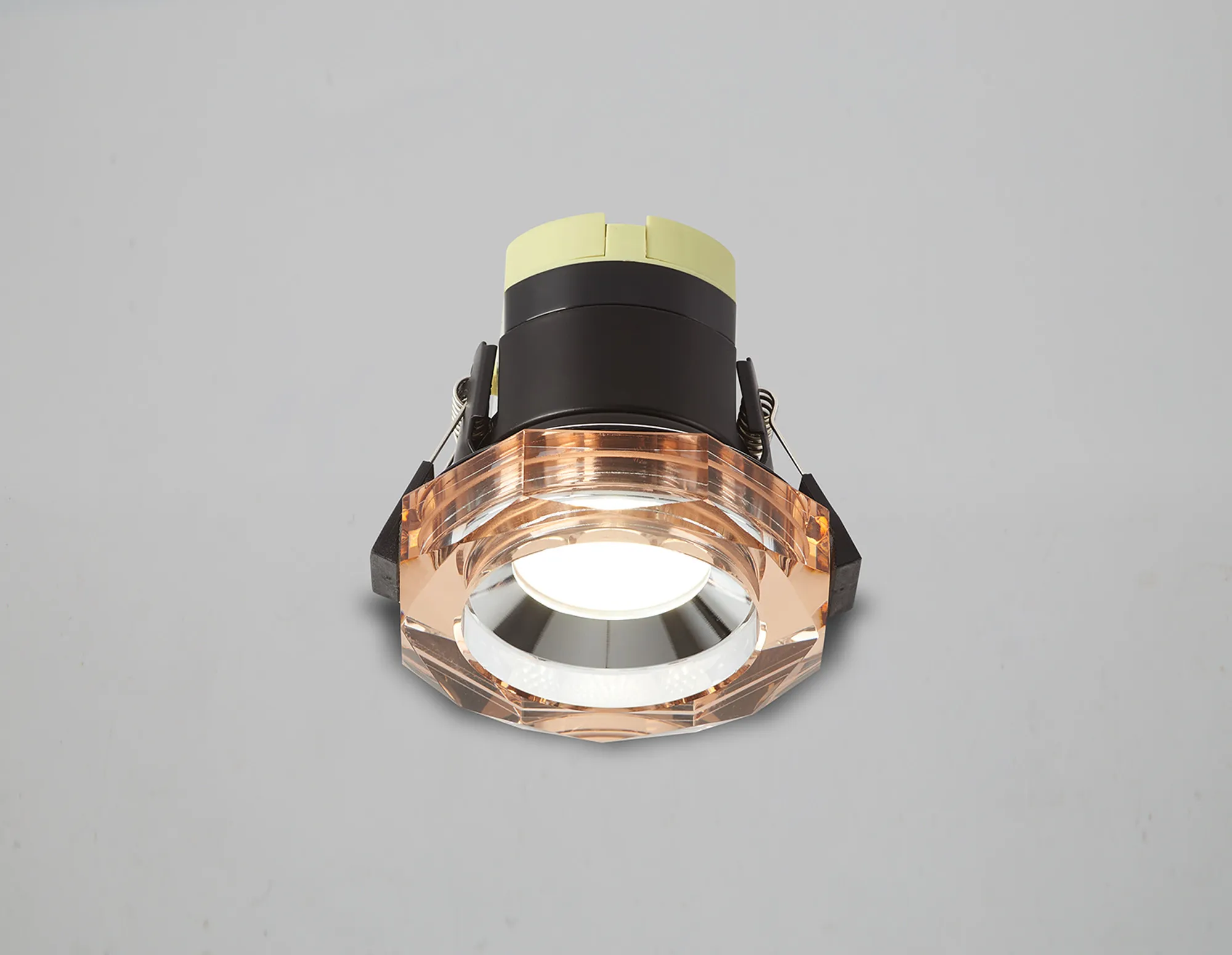 Zarya 8W IP65 Crystal Bubble Fire-Rated Downlight - Octagonal - Image 6