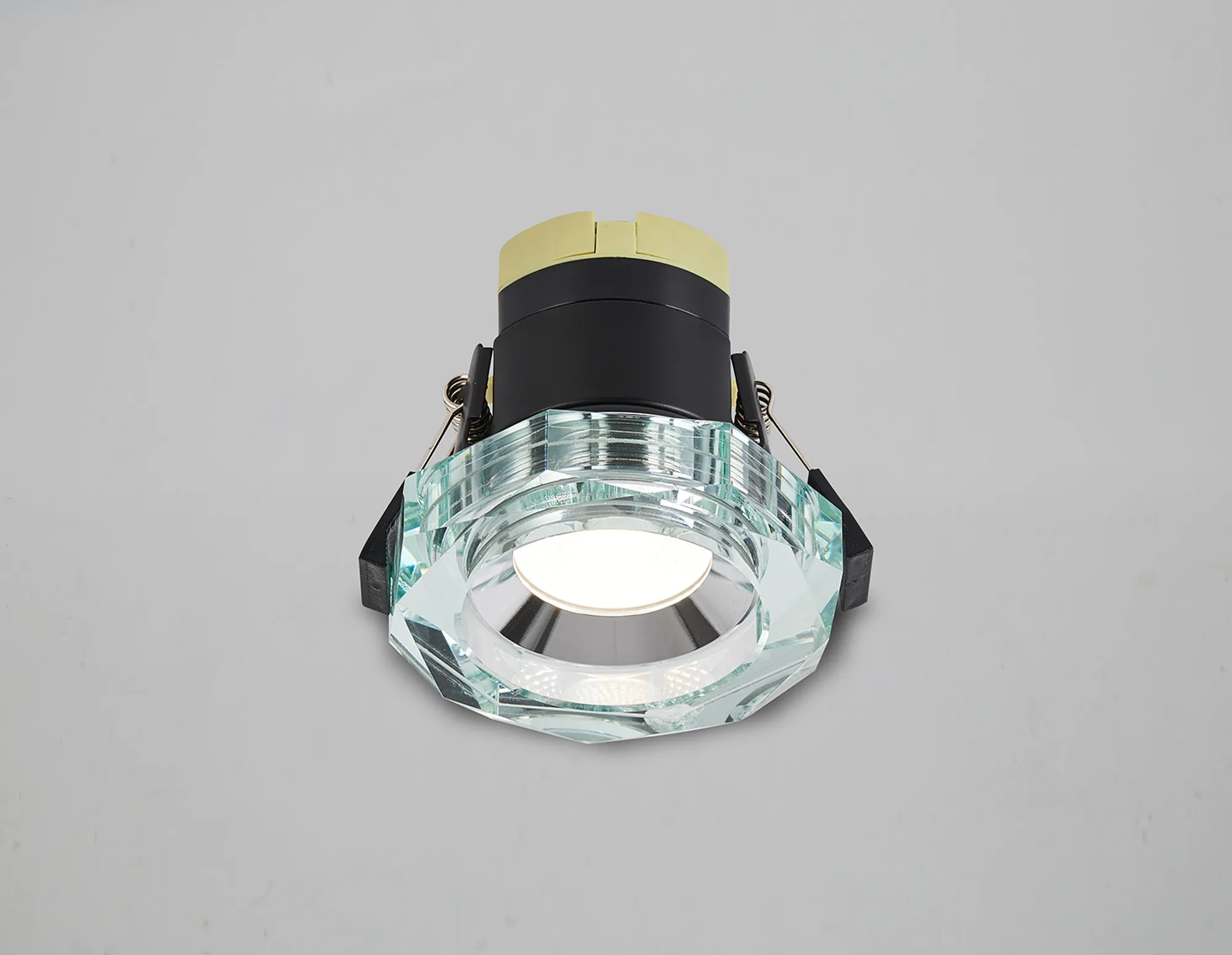 Zarya 8W IP65 Crystal Bubble Fire-Rated Downlight - Octagonal - Image 7