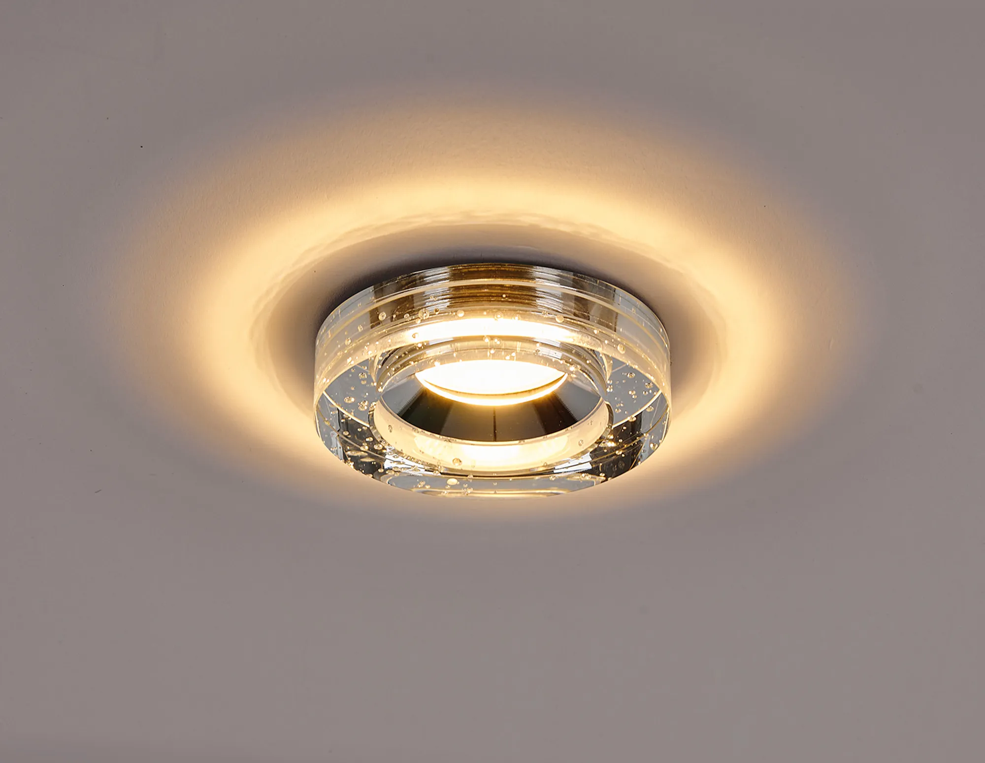 Zafira 8W IP65 Crystal Bubble Fire-Rated Downlight - Round - Image 11