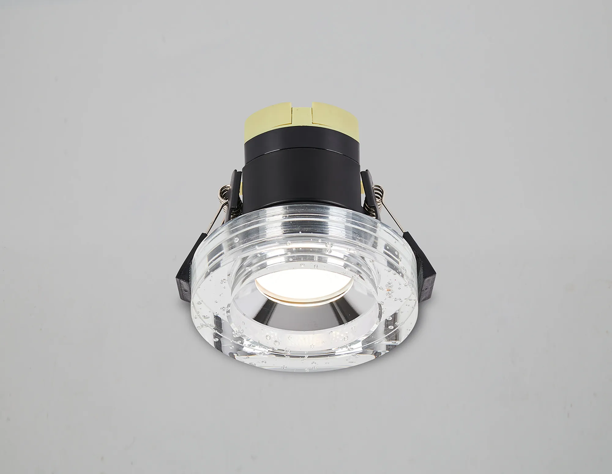 Zafira 8W IP65 Crystal Bubble Fire-Rated Downlight - Round - Image 2
