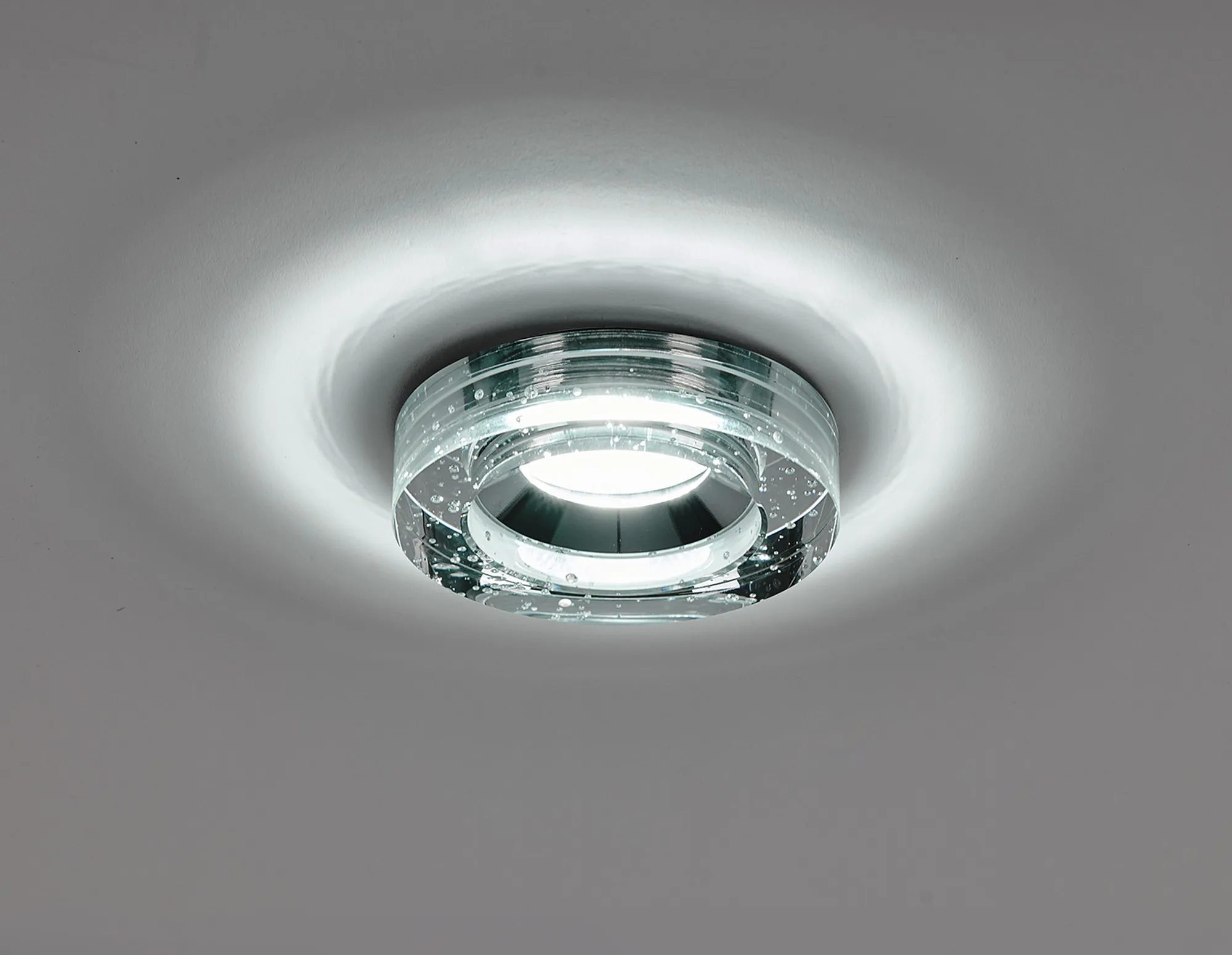 Zafira 8W IP65 Crystal Bubble Fire-Rated Downlight - Round - Image 9