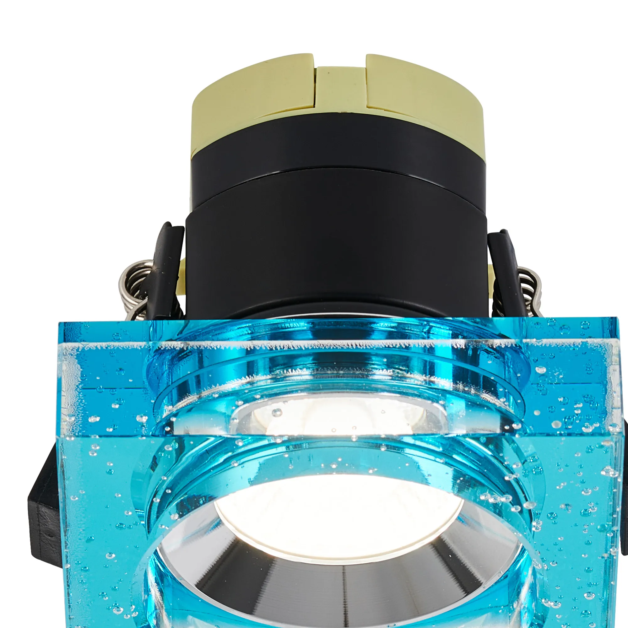 Zarya 8W IP65 Crystal Bubble Fire-Rated Downlight - Square - Image 10