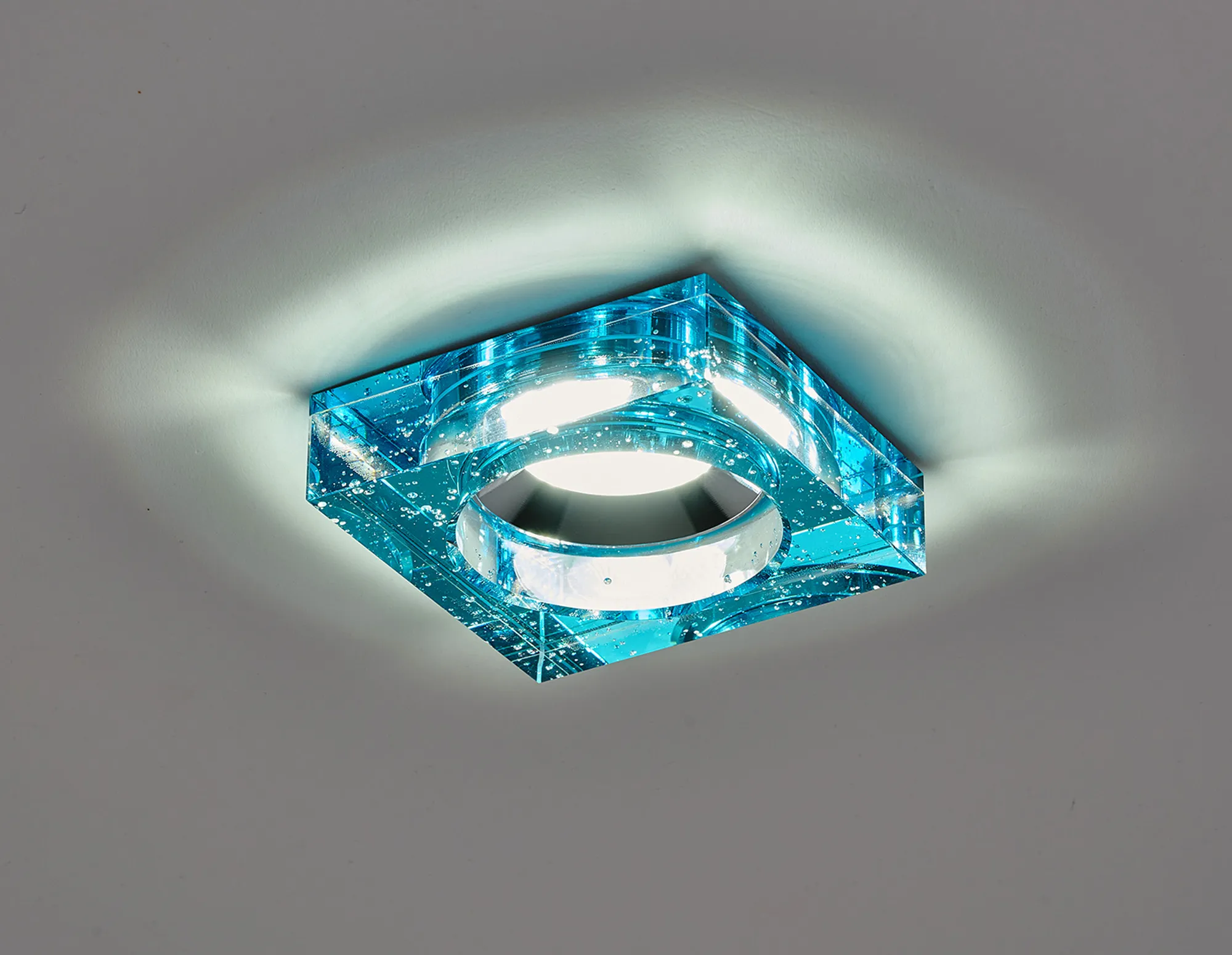 Zarya 8W IP65 Crystal Bubble Fire-Rated Downlight - Square - Image 11