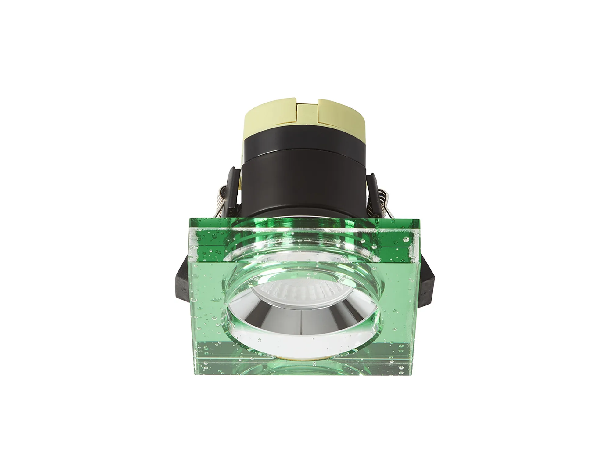 Zarya 8W IP65 Crystal Bubble Fire-Rated Downlight - Square - Image 3