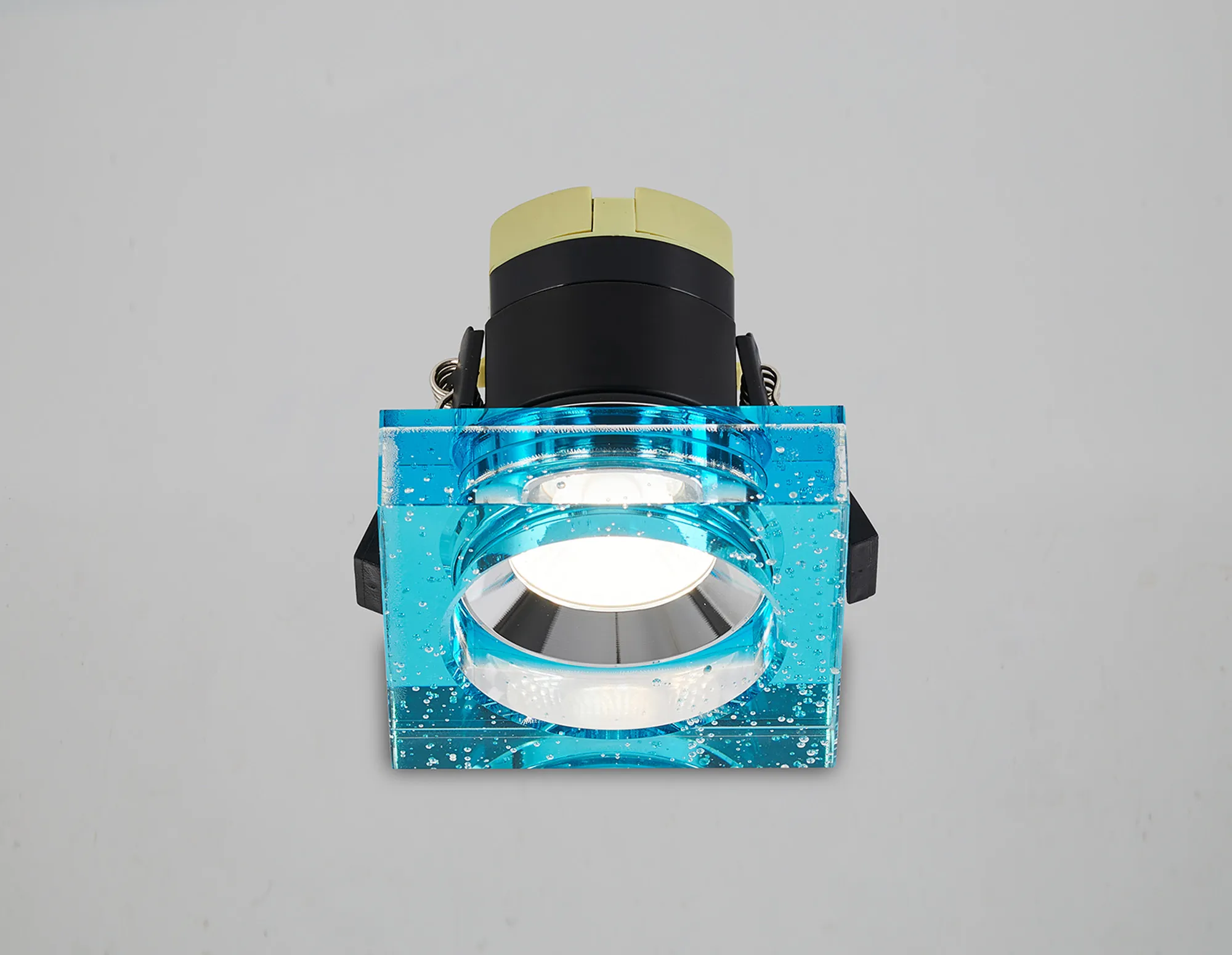 Zarya 8W IP65 Crystal Bubble Fire-Rated Downlight - Square - Image 4