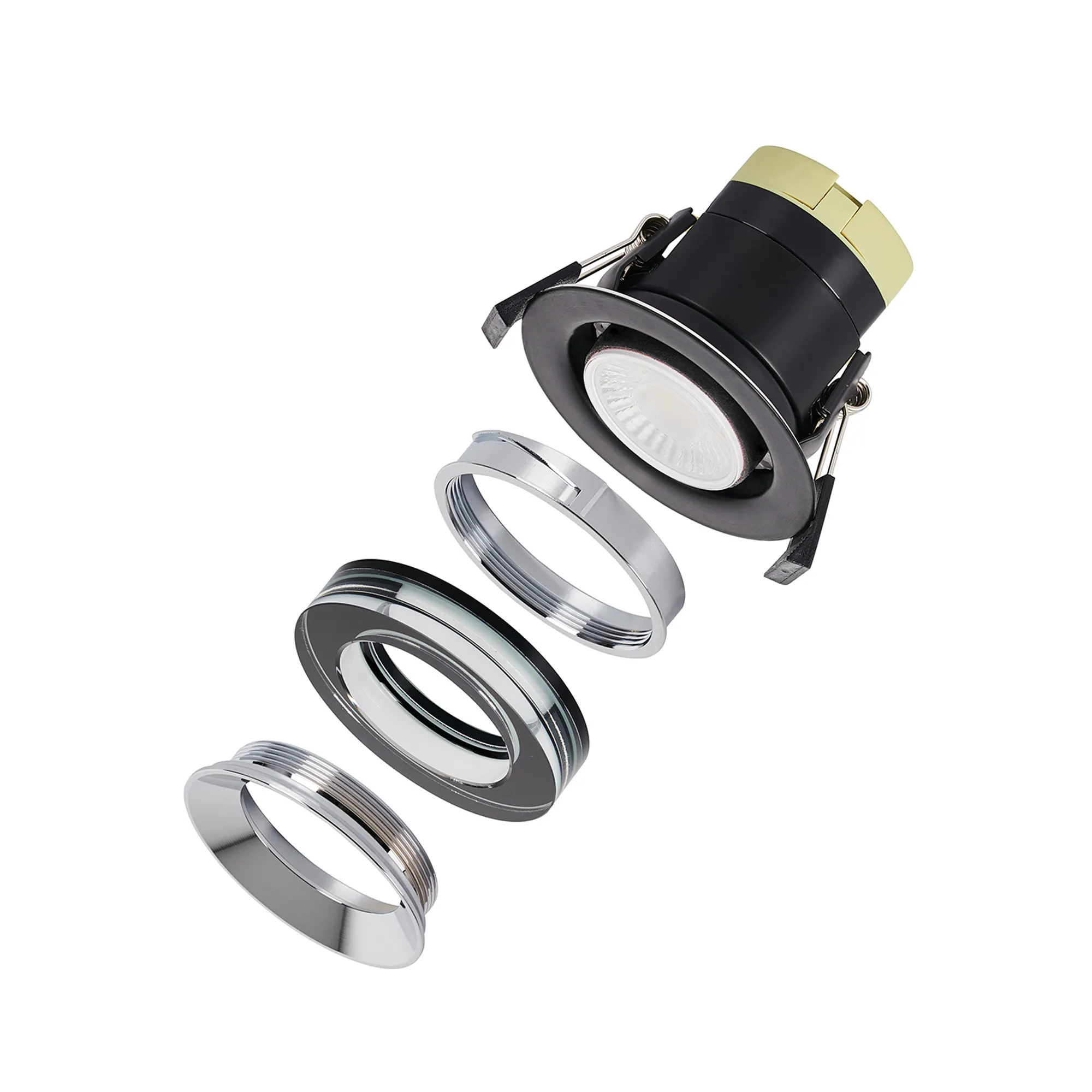 Zarya 8W IP65 Crystal Fire-Rated Downlight - Round - Image 16