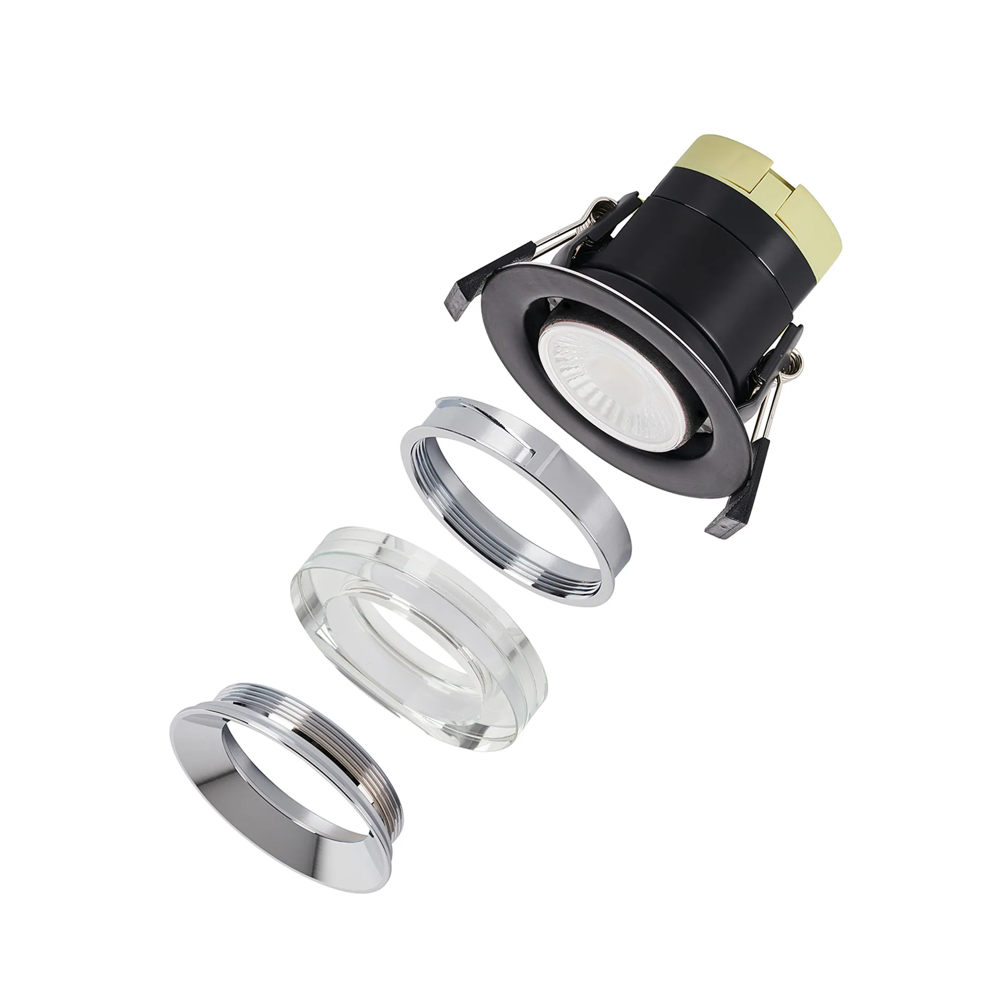 Zarya 8W IP65 Crystal Fire-Rated Downlight - Round - Image 17