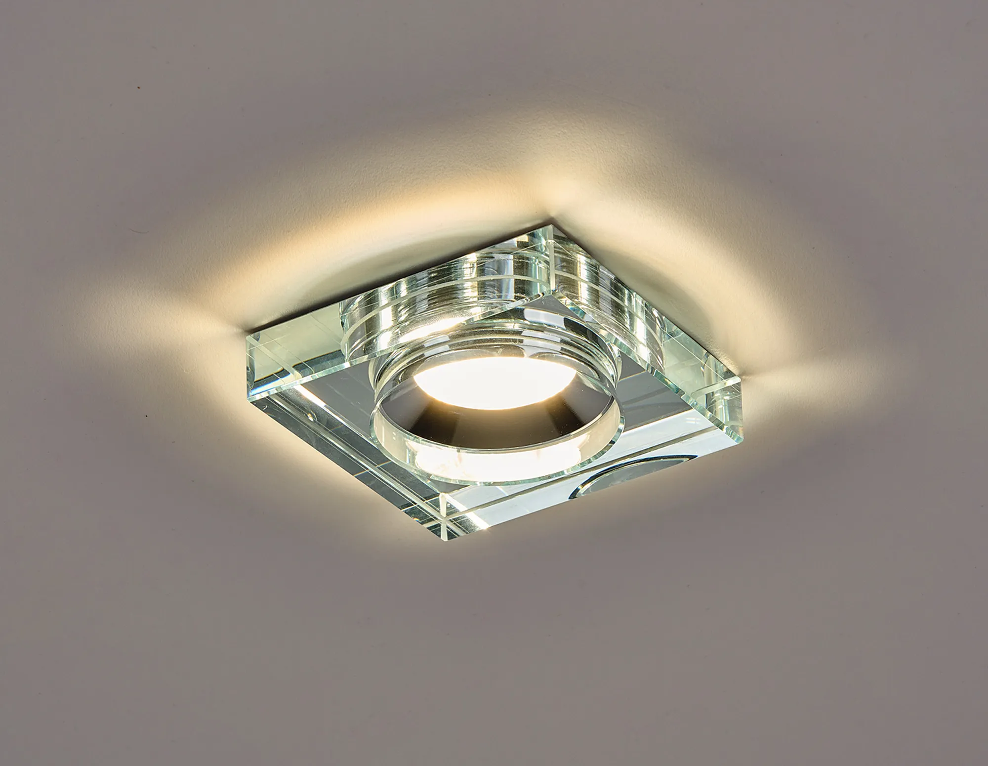 Zarya 8W IP65 Crystal Fire-Rated Downlight - Square - Image 10