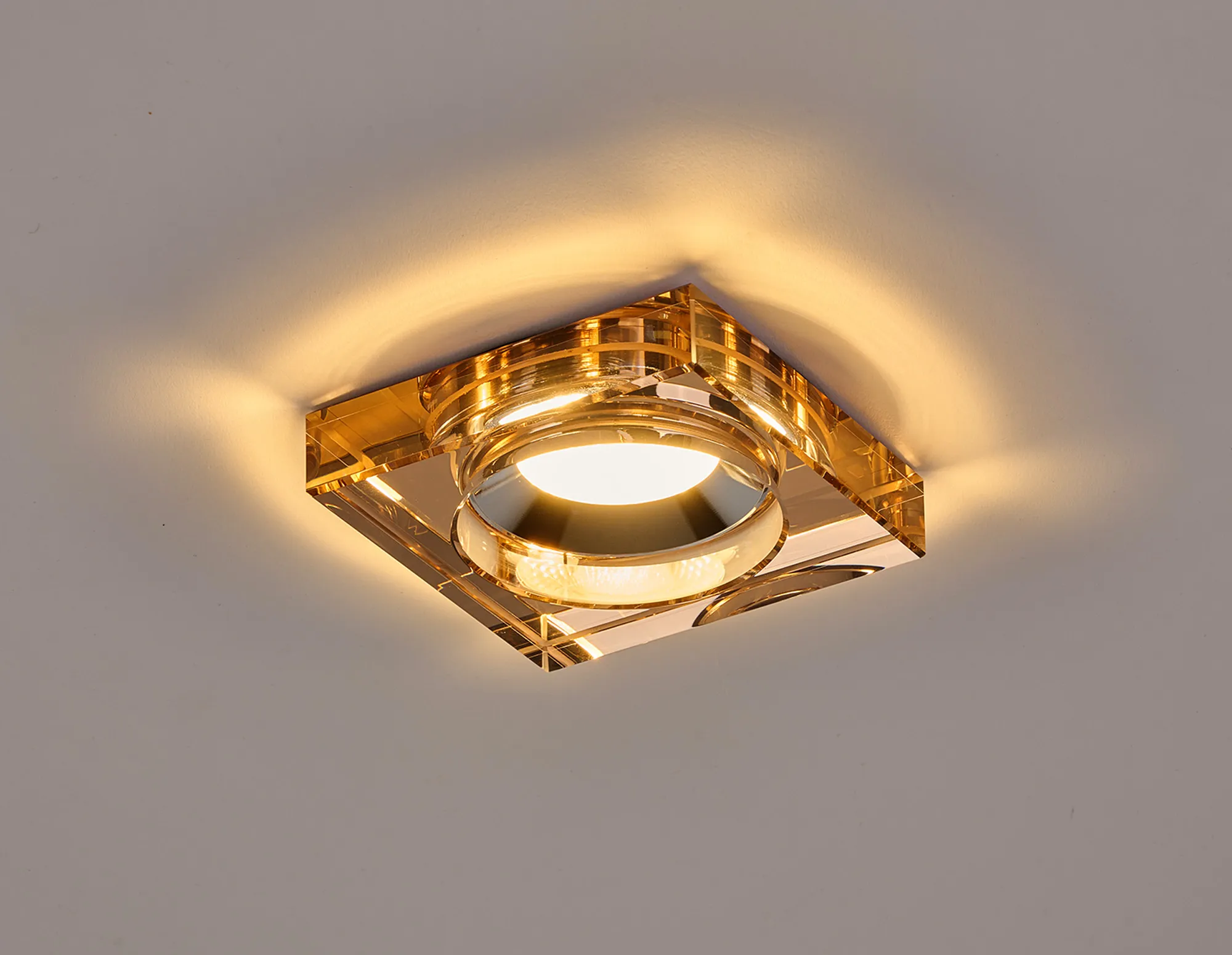Zarya 8W IP65 Crystal Fire-Rated Downlight - Square - Image 12