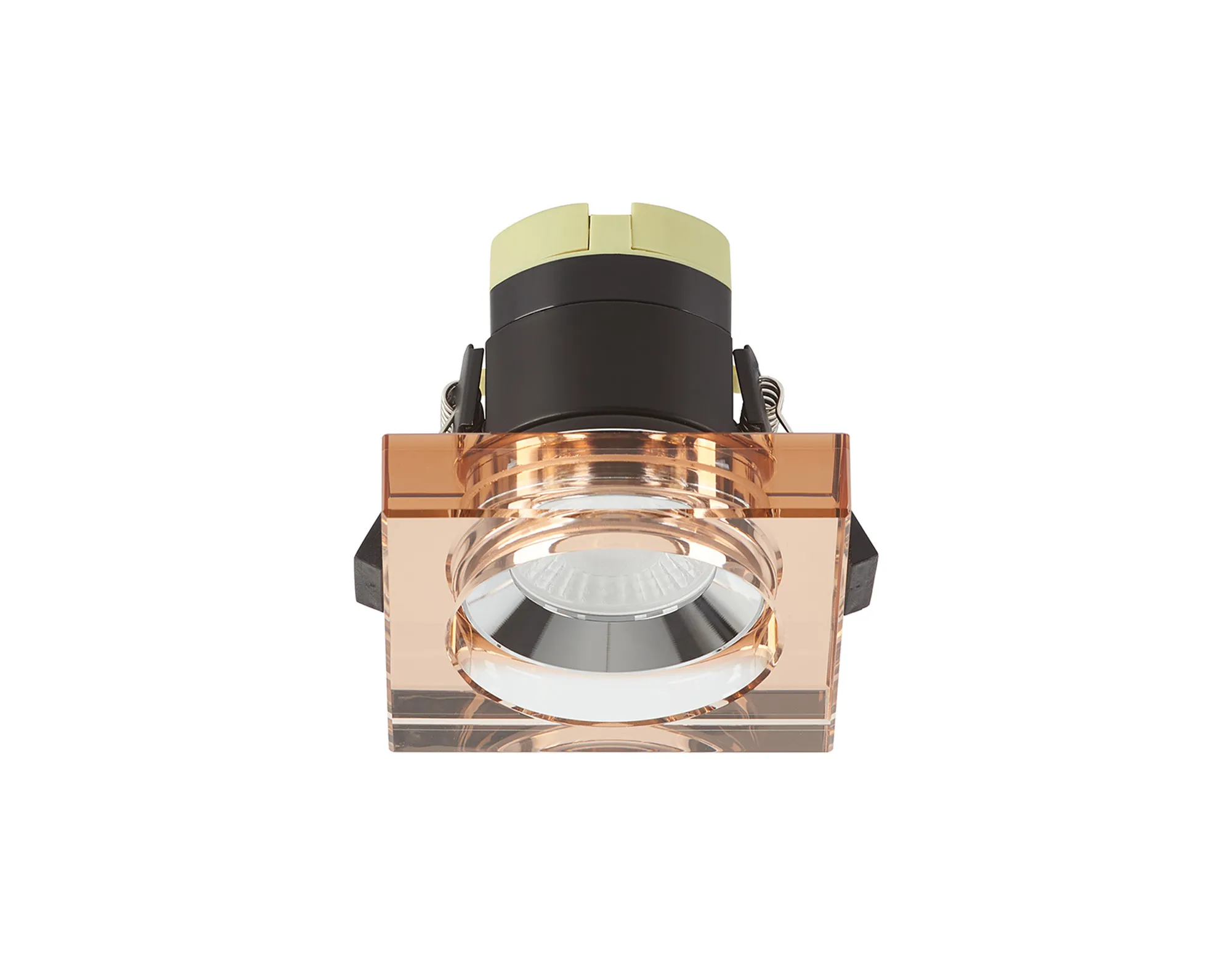 Zarya 8W IP65 Crystal Fire-Rated Downlight - Square - Image 2