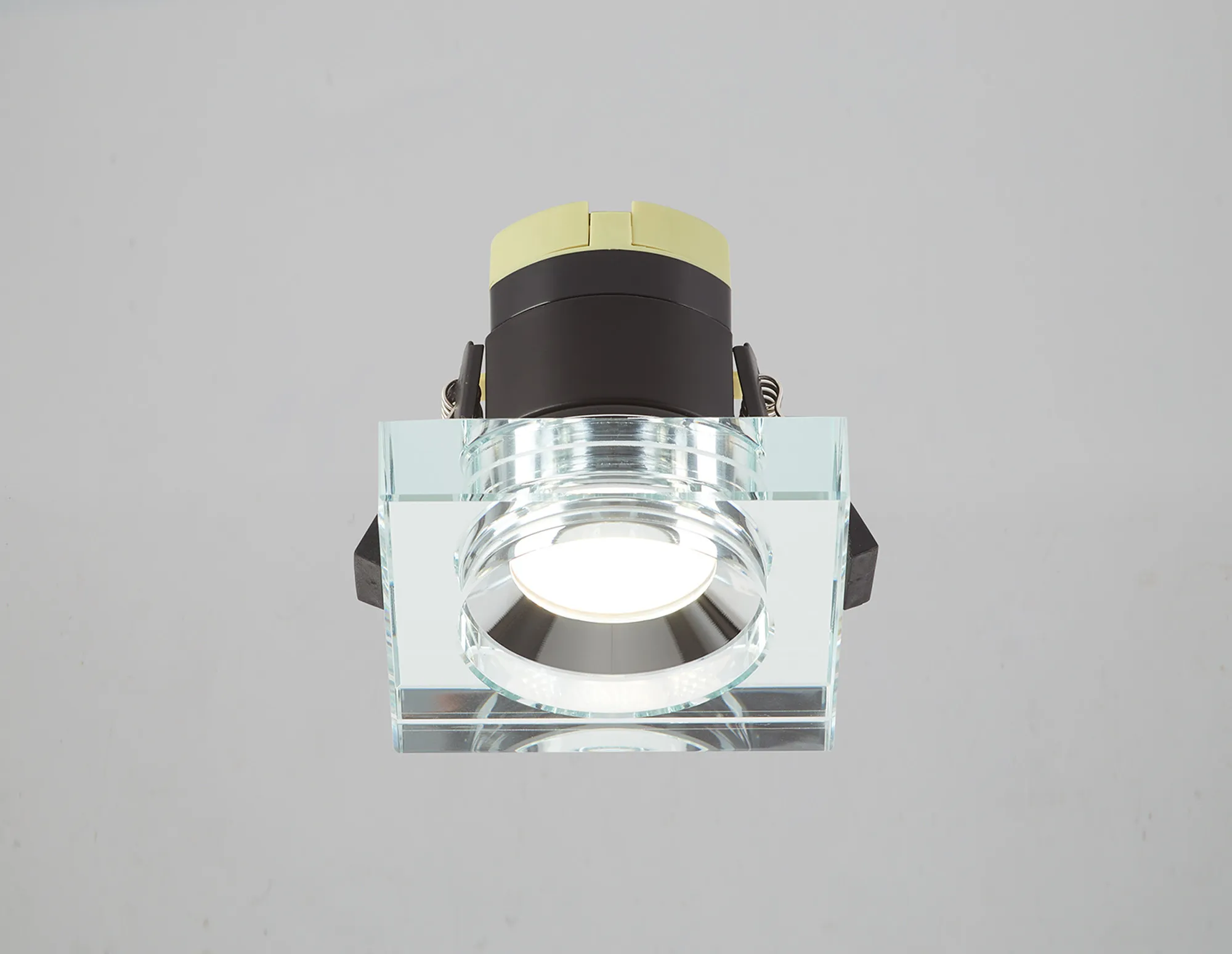 Zarya 8W IP65 Crystal Fire-Rated Downlight - Square - Image 4