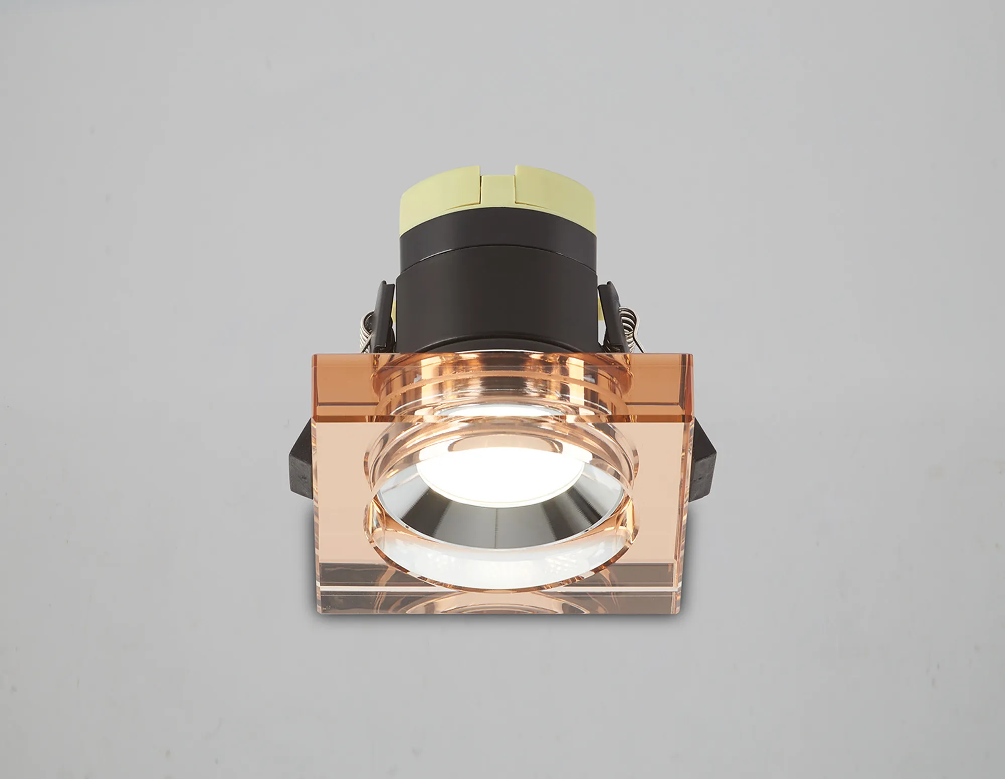Zarya 8W IP65 Crystal Fire-Rated Downlight - Square - Image 5