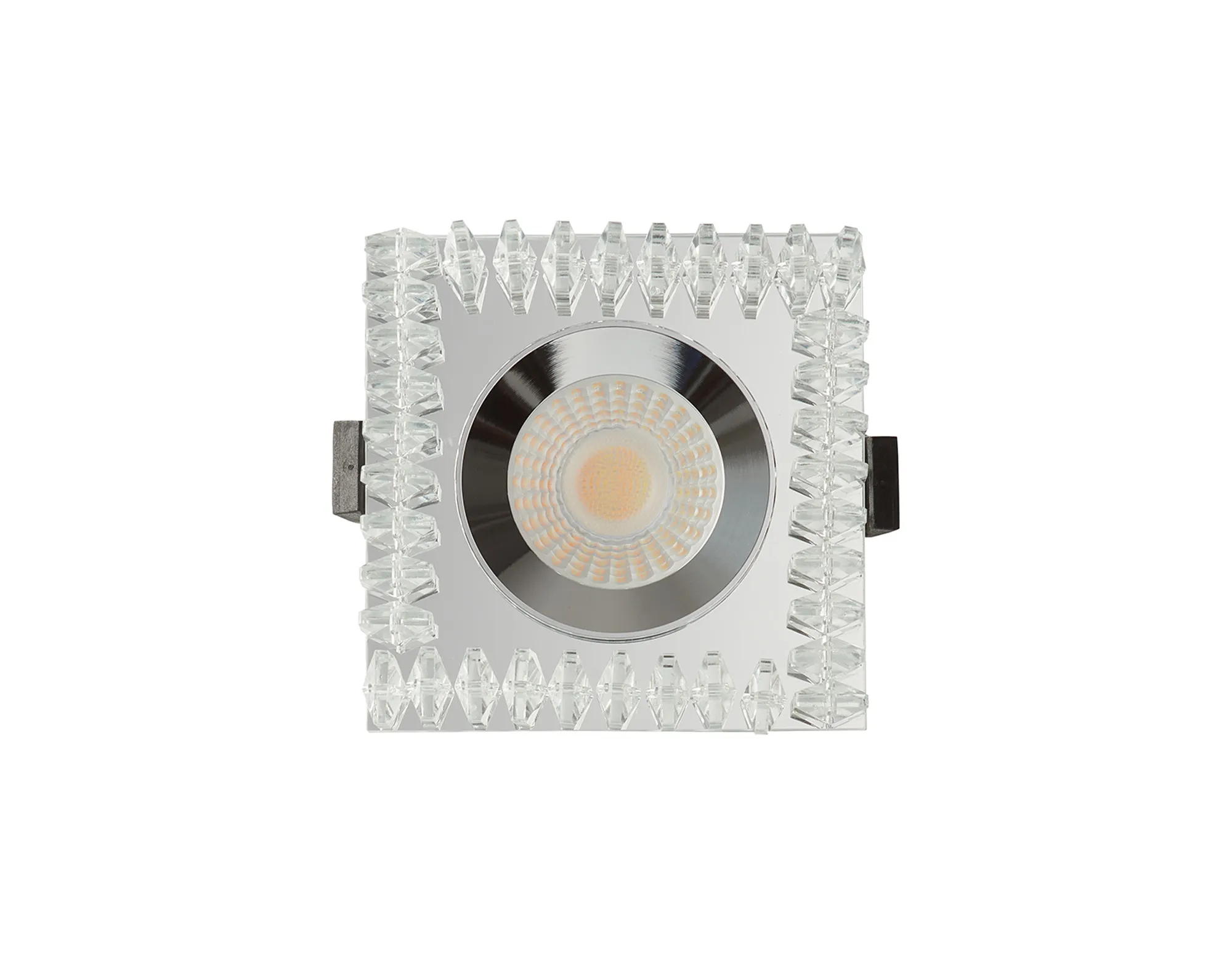 Zarya 8W IP65 Crystal Fire-Rated Downlight - Square Crystals - Image 14