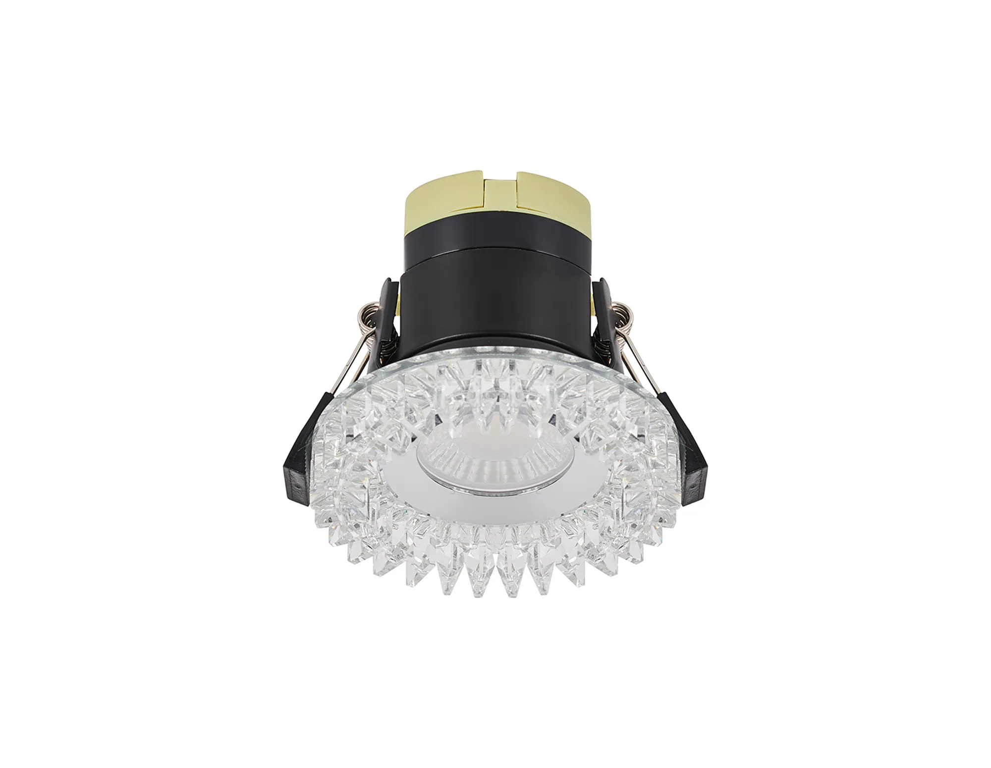 Zarya 8W IP65 Crystal Fire-Rated Downlight - Square Crystals - Image 7