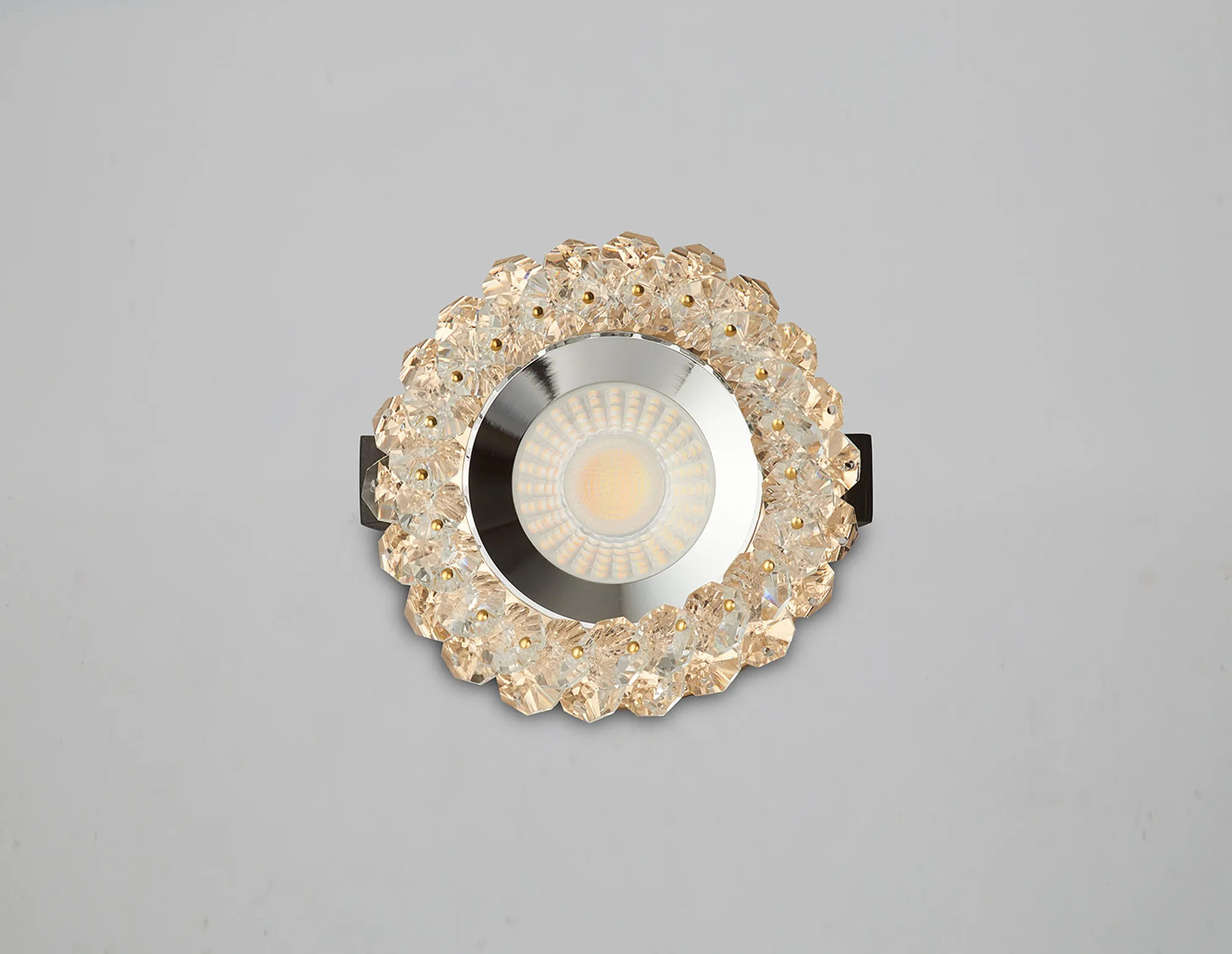 Zarya 8W IP65 Crystal Fire-Rated Downlight - Various Finishes - Image 14