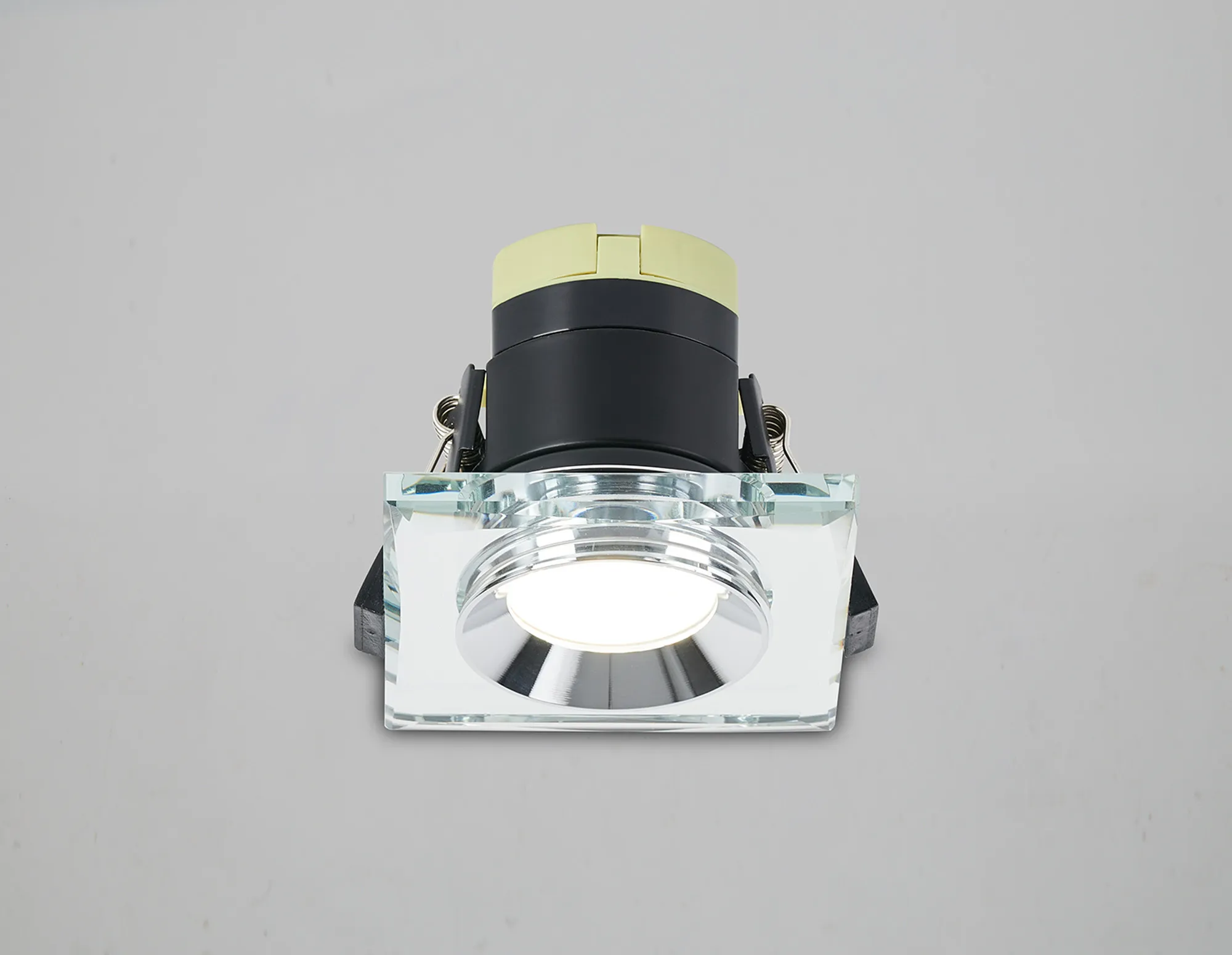 Zarya 8W IP65 Fire-Rated Downlight - Chamfered Square/Round - Image 2