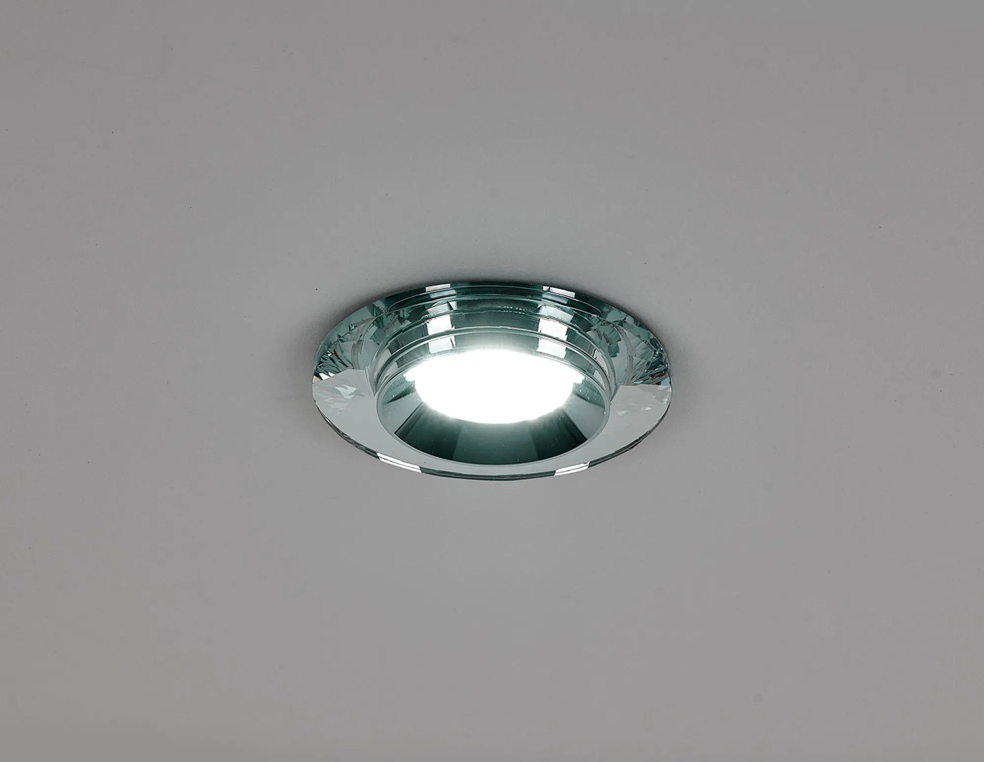Zarya 8W IP65 Fire-Rated Downlight - Chamfered Crystal - Image 10