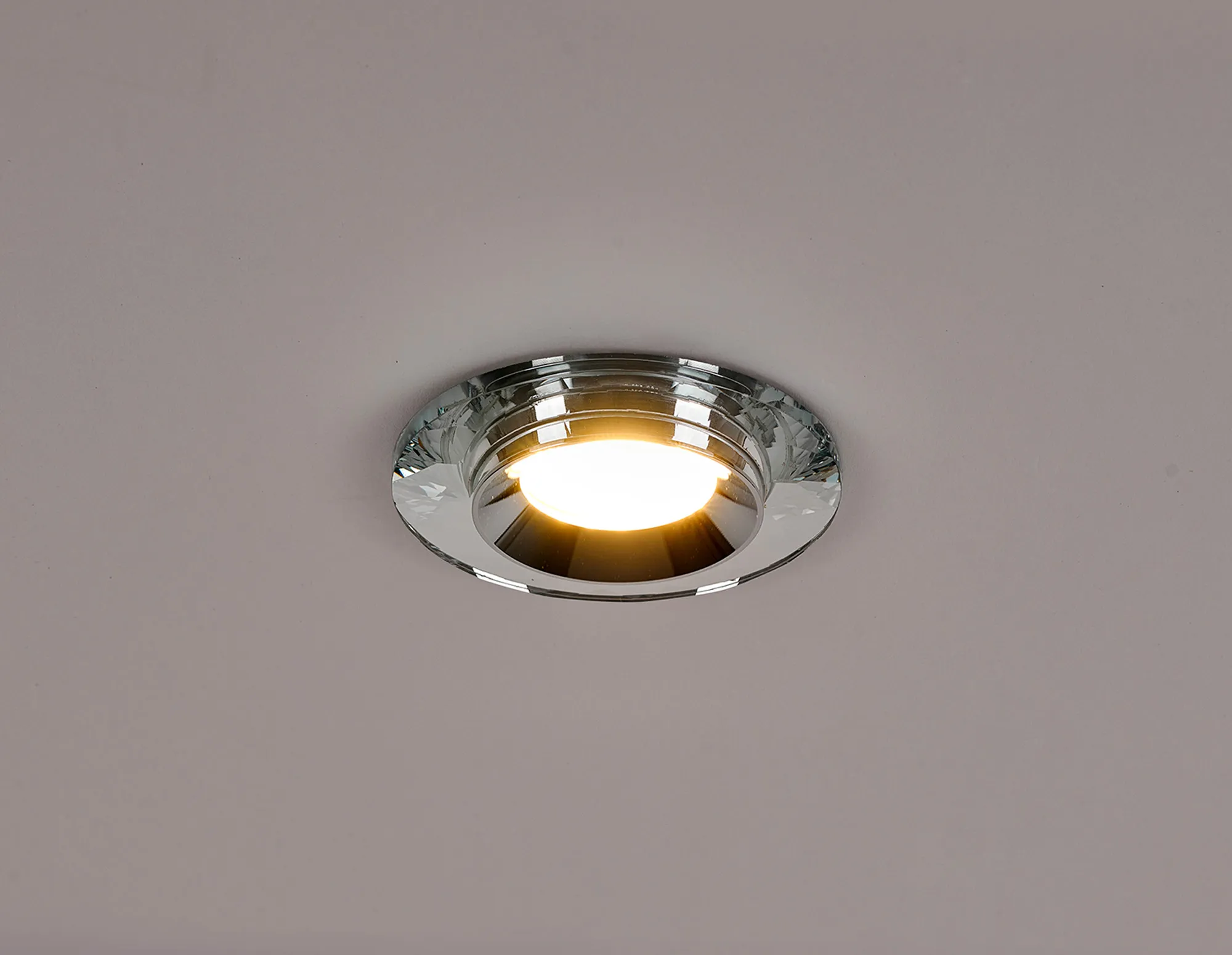 Zarya 8W IP65 Fire-Rated Downlight - Chamfered Crystal - Image 11