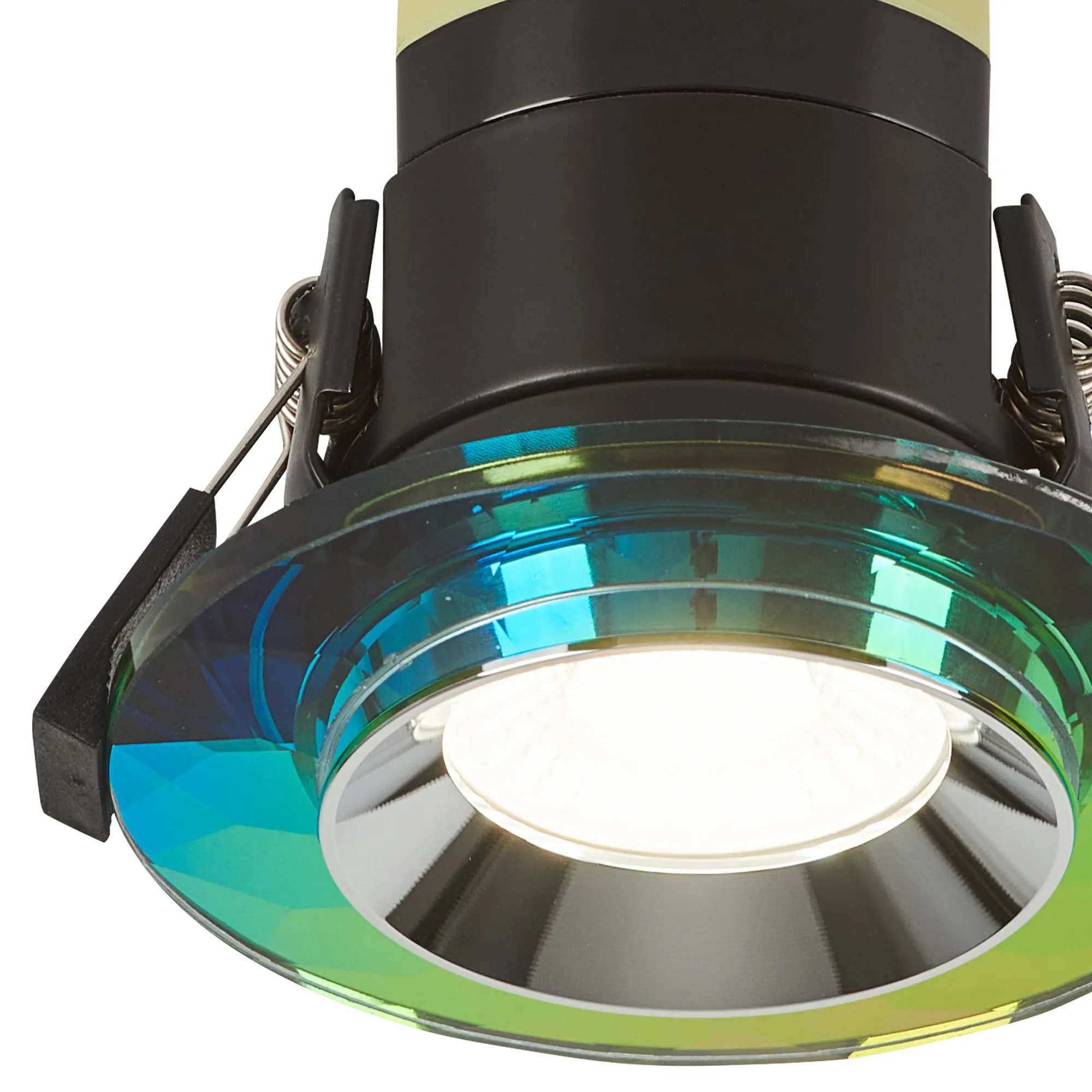 Zarya 8W IP65 Fire-Rated Downlight - Chamfered Crystal - Image 16