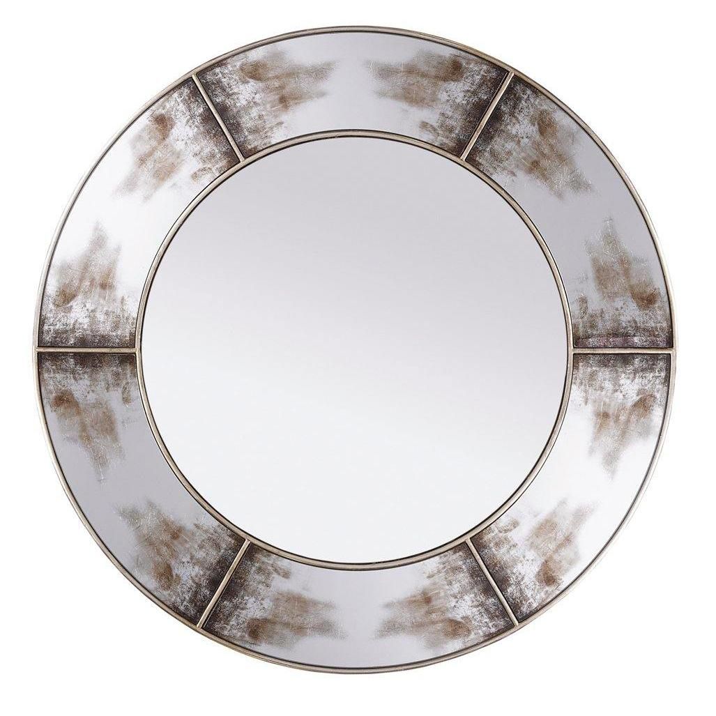 Zahra Rectangle/Round Mirror - Champagne Finish - Image 2