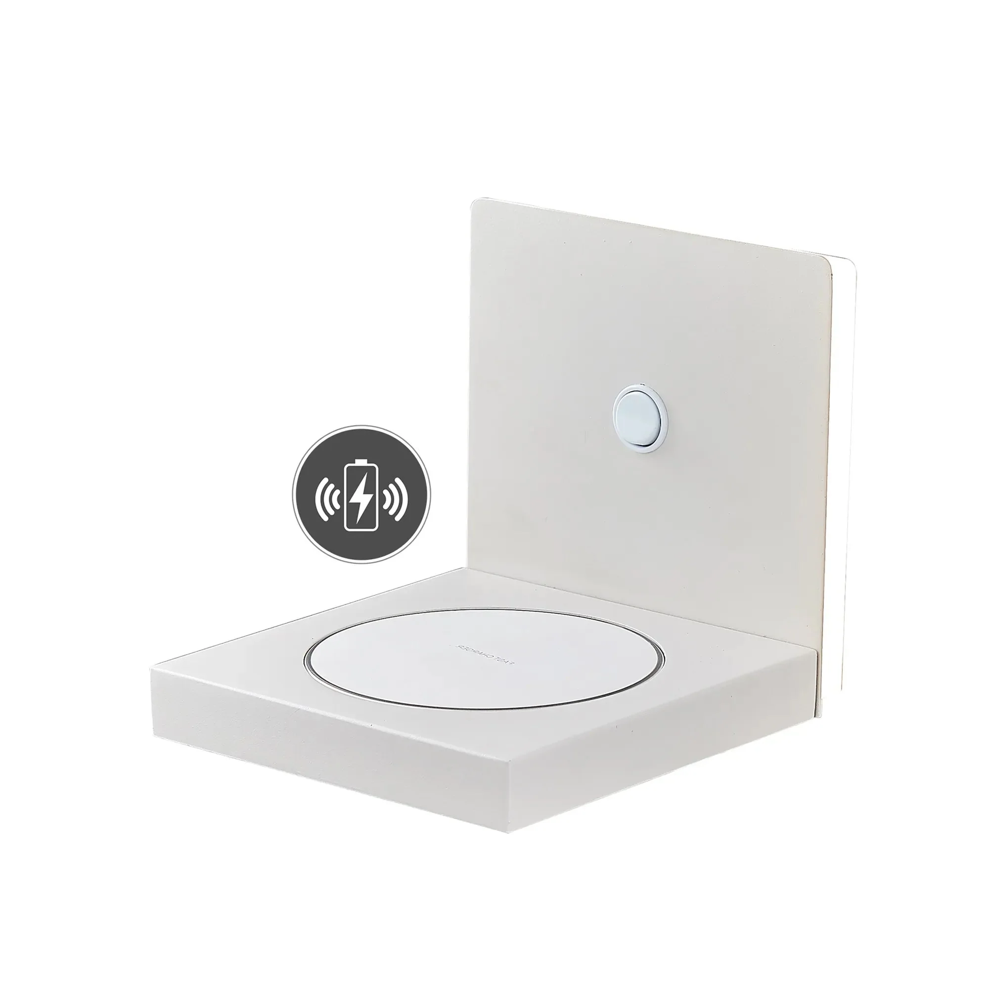 Zanzibar Wireless Charger Wall Light - Black/White - Image 3