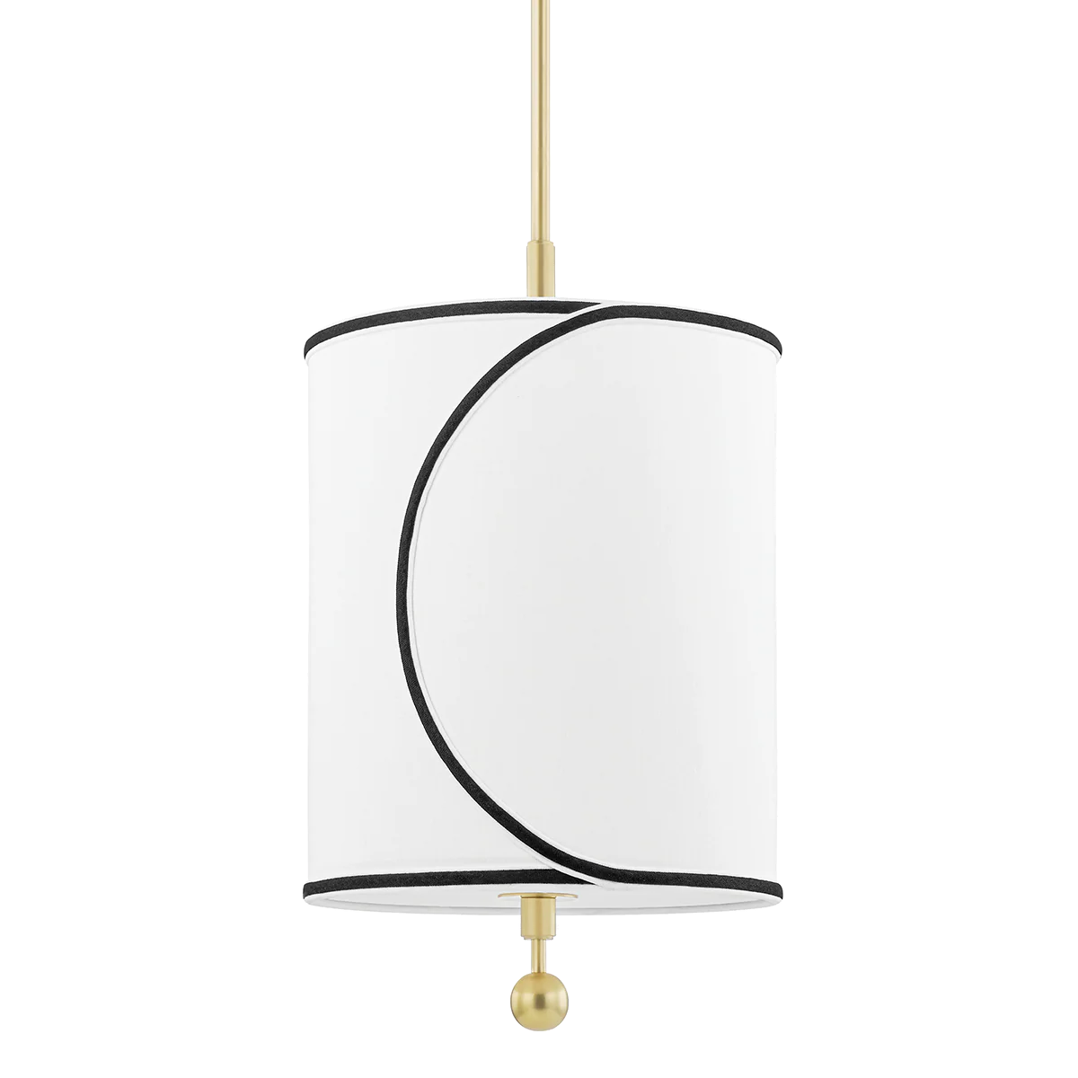 Zara 1Lt/ 3Lt Pendant - Aged Brass - Image 5