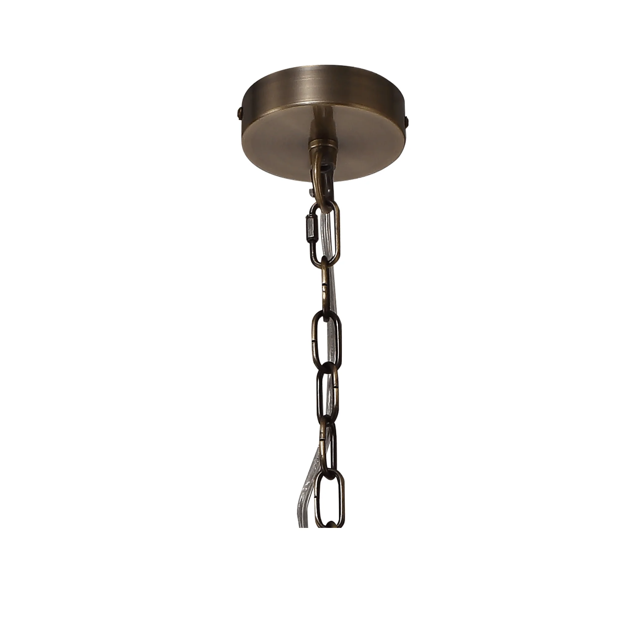 Zara Pendant Antique Brass/Amber, Chrome/Clear, Matt Brass/Smoked - Image 5