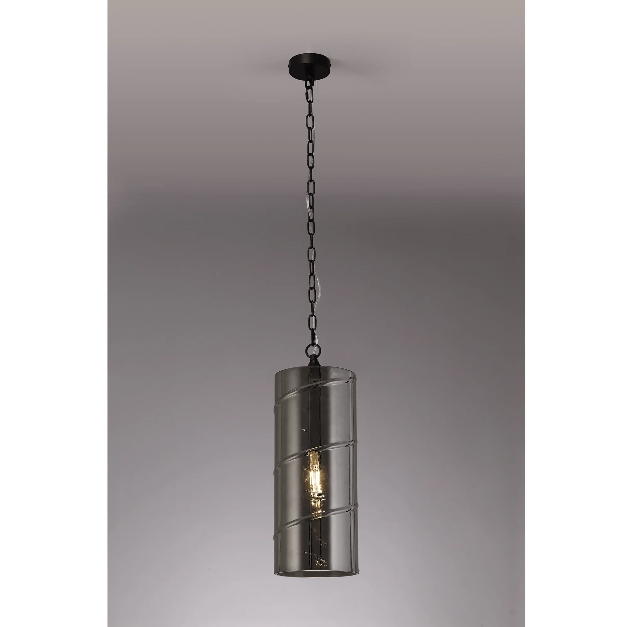 Zara Pendant Antique Brass/Amber, Chrome/Clear, Matt Brass/Smoked - Image 8