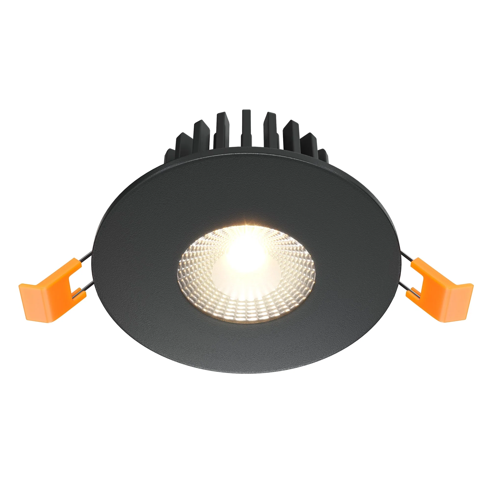 Zen LED Flush Light - Black/White Finish - Image 3